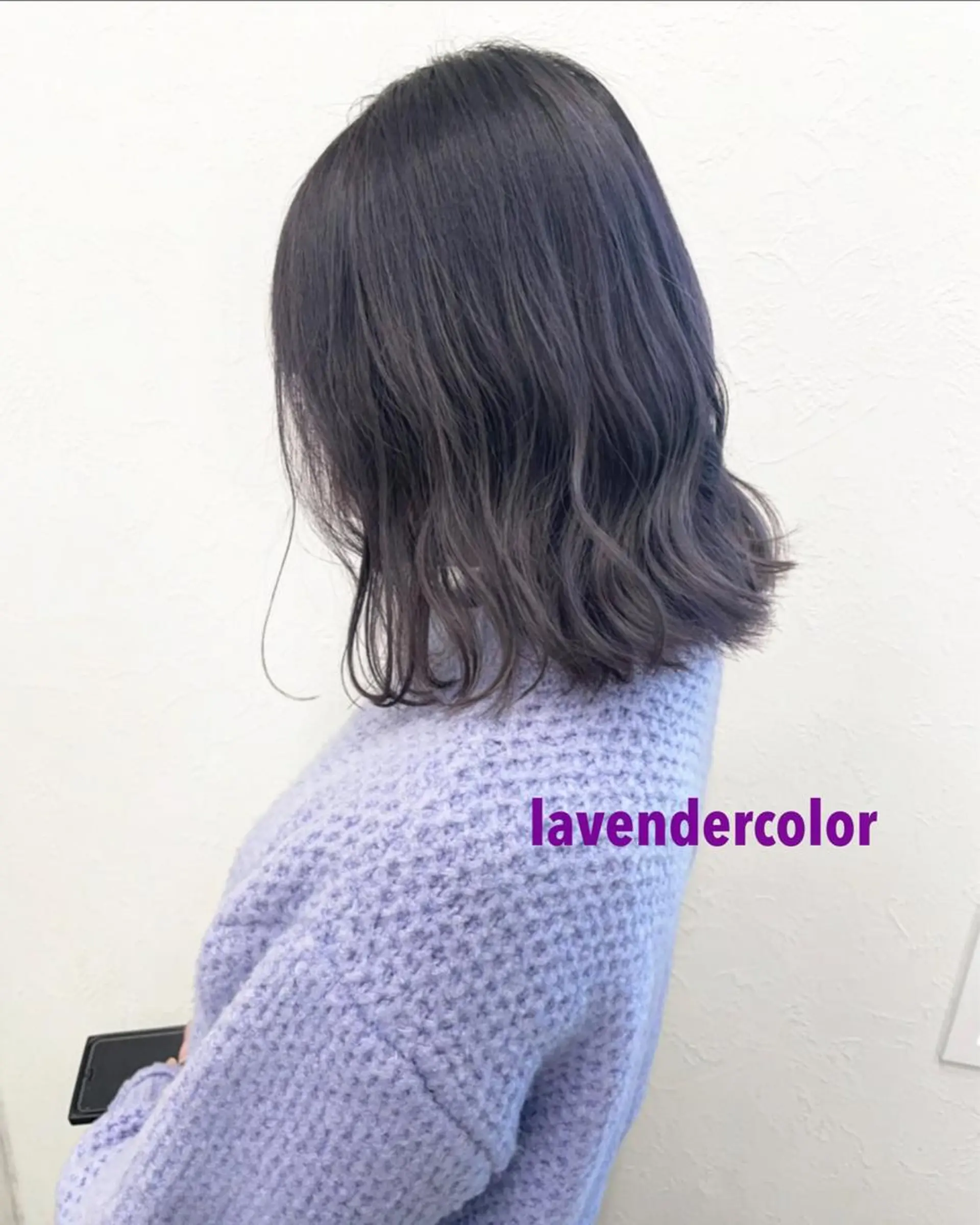 ミディアム カラー グラデーションカラー ラベンダーカラー ヘアカラー 2nd所属・🤍2nd🤍田所 美希のヘアスタイル