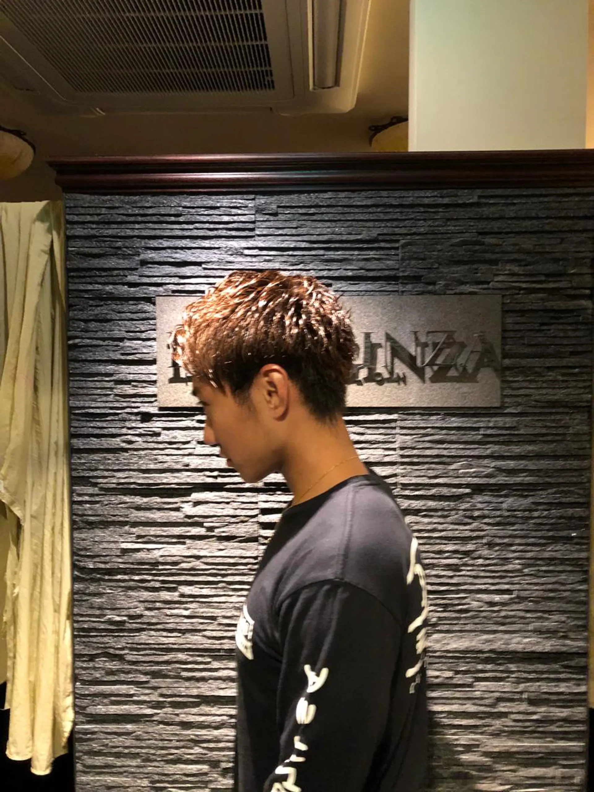 ショート パーマ メンズ ✨メンズカット 無料‼️✨土尾快斗のヘアスタイル