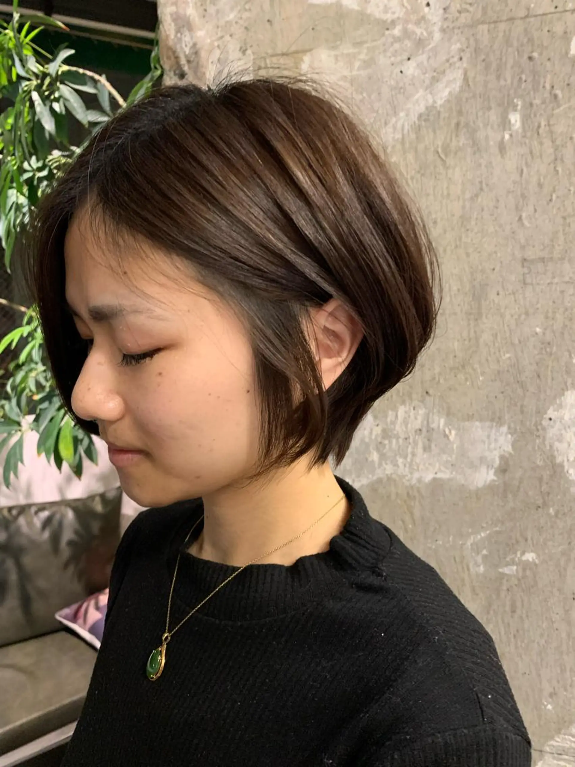 ショート カラー パーマ 土戸　空 /似合わせカットのヘアスタイル