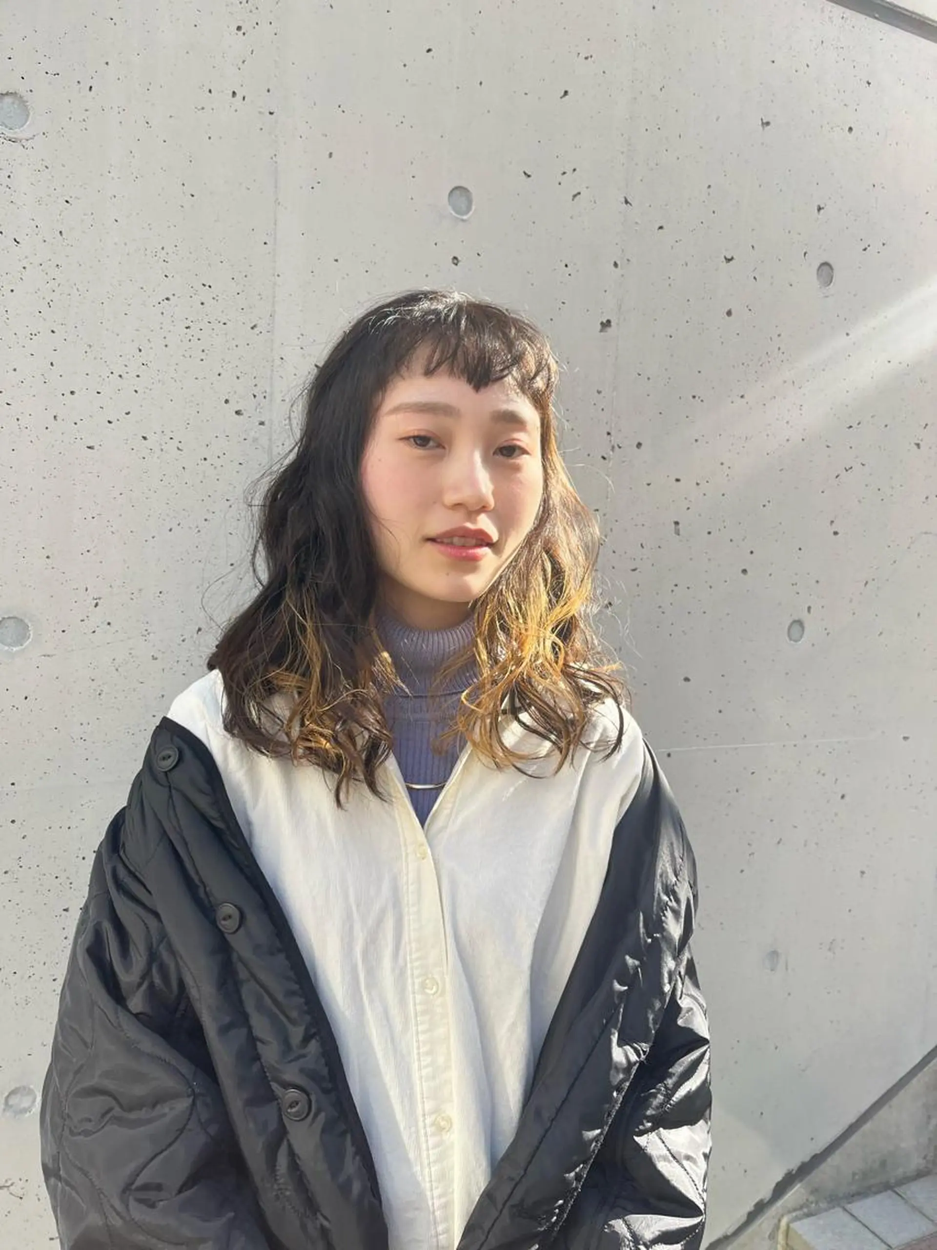 ロング カラー ブリーチ インナーカラー 💡曲がるストレート /レイヤー松本隼人のヘアスタイル