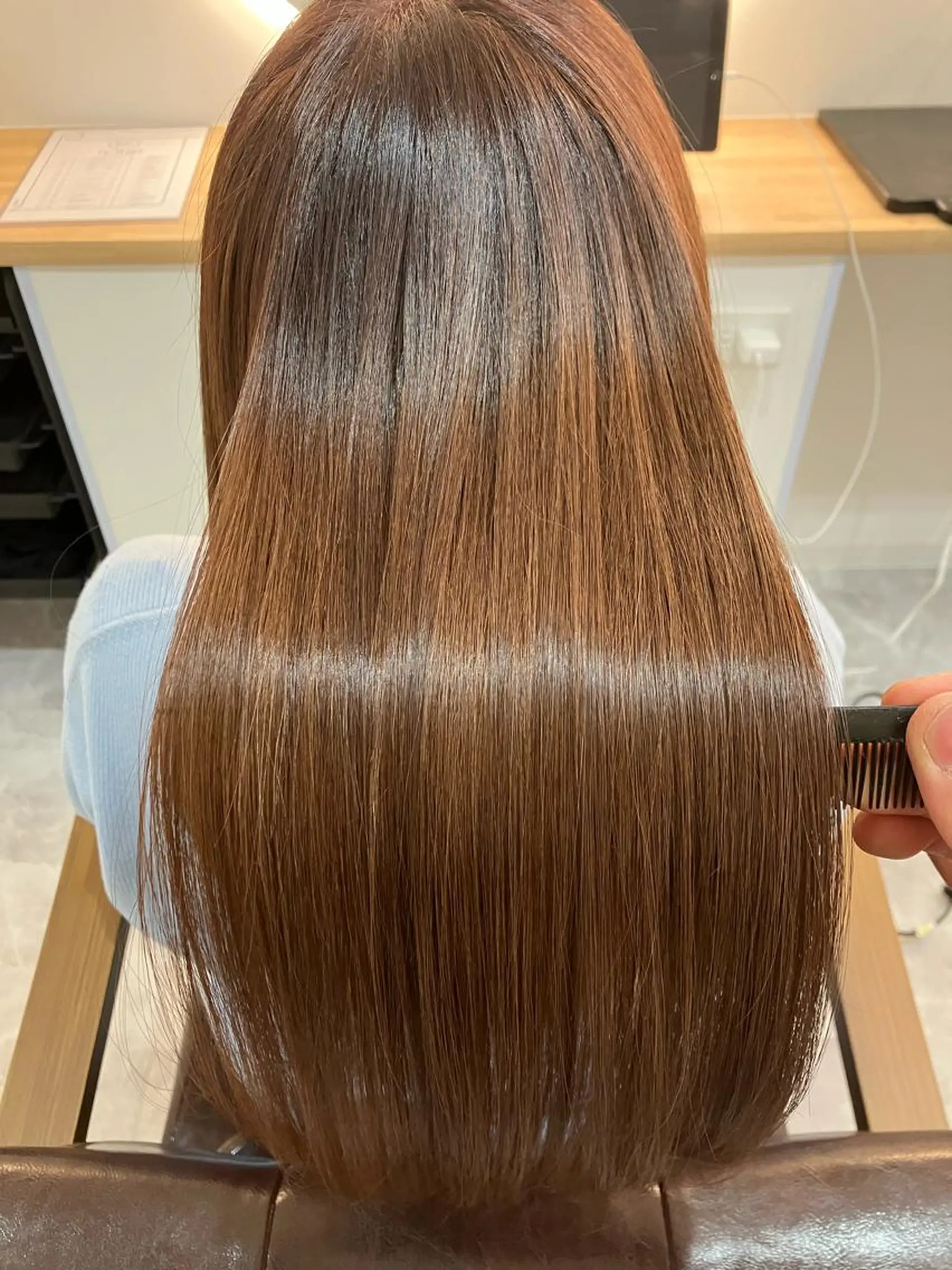 ロング カラー ヘアアレンジ キッズ カット ヘアカラー トリートメント 横浜関内髪質改善 re:Magoのヘアスタイル