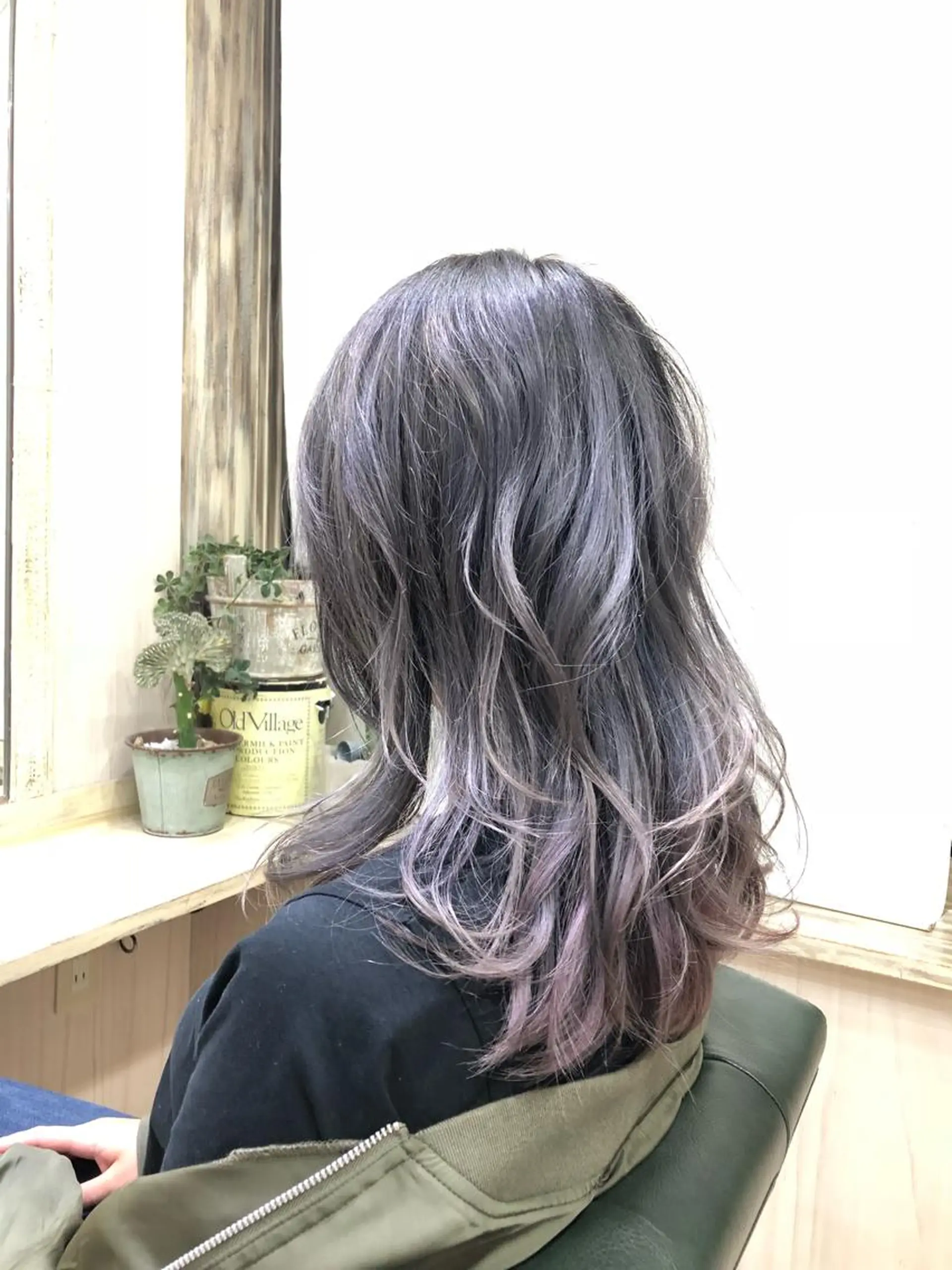 セミロング 坂 直樹のヘアスタイル