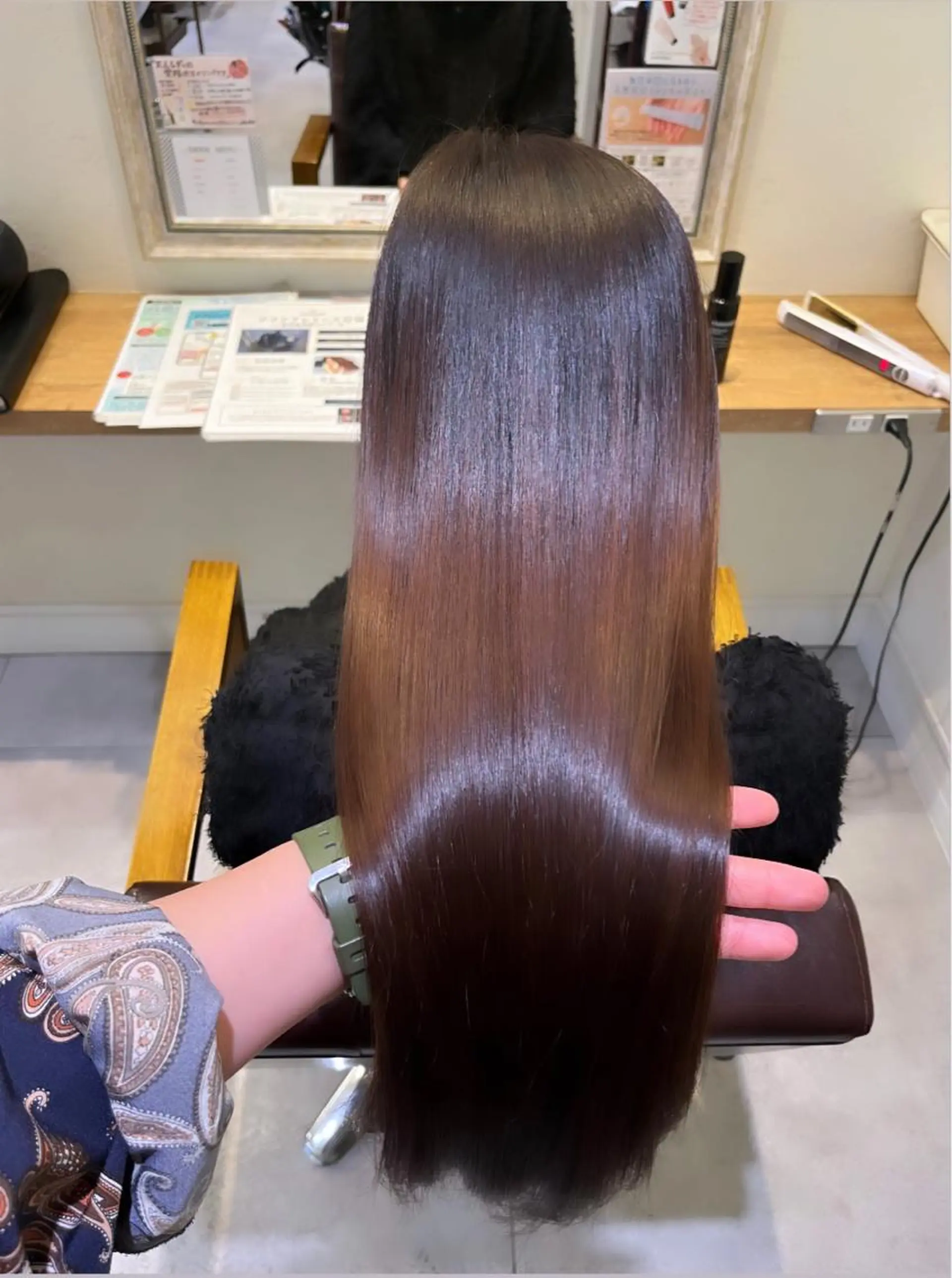 ロング ショートボブ ボブ くびれヘア 髪質改善 ロング カット トリートメント KAORU/絹髪 /髪質改善/奈良のヘアスタイル