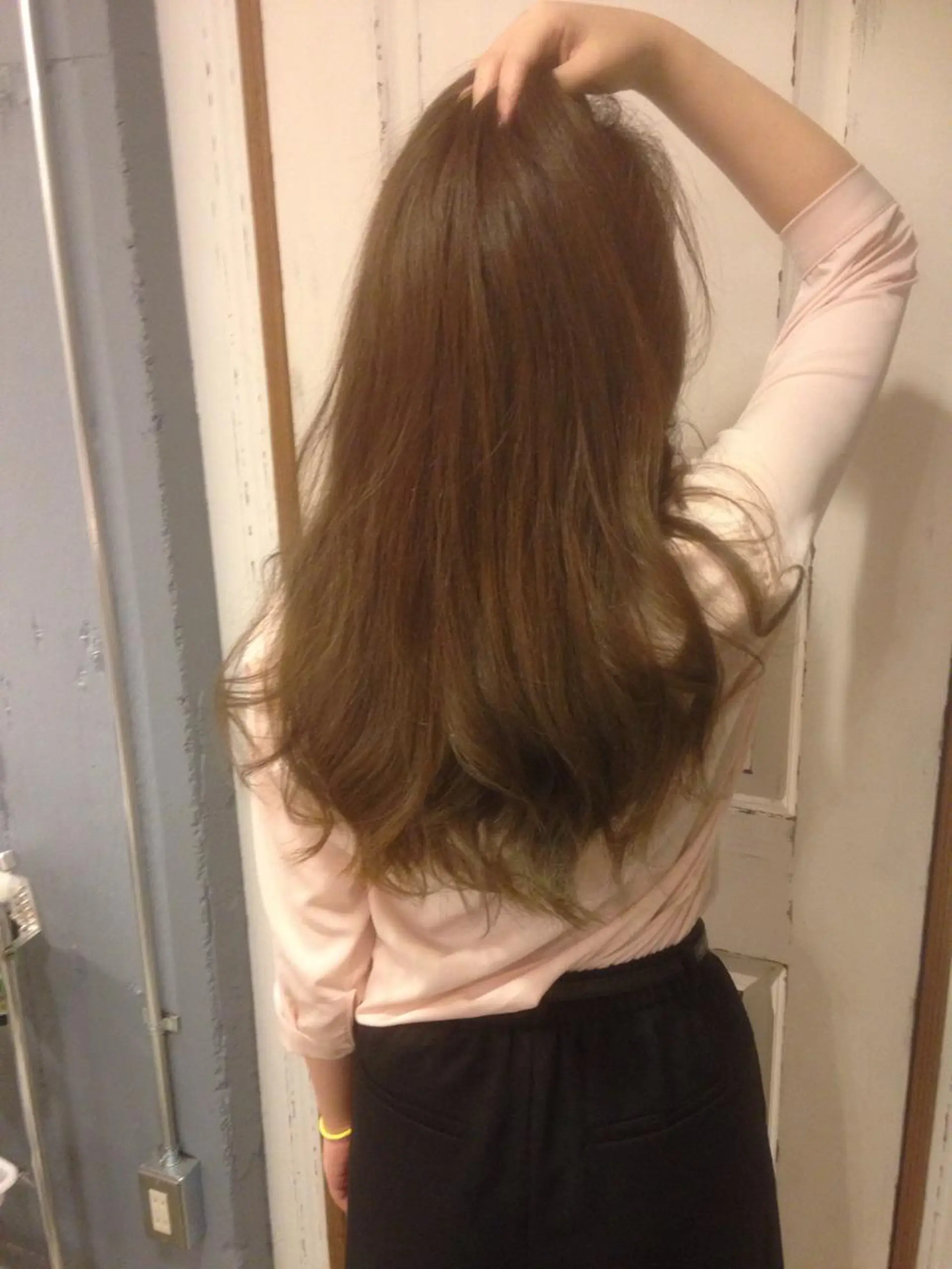 ミディアム セミロング ロング ヘアアレンジ yeope所属・【体験】韓国 メイク&ヘア天神のヘアスタイル