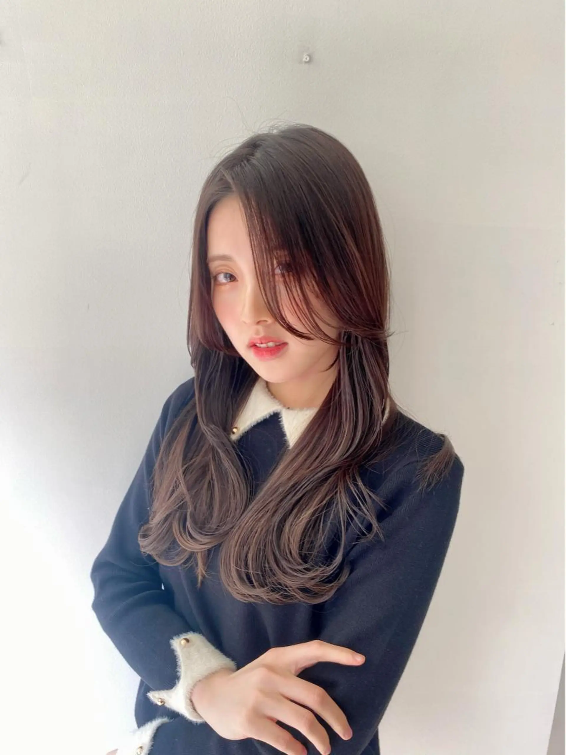 ロング 隅野 恭生のヘアスタイル