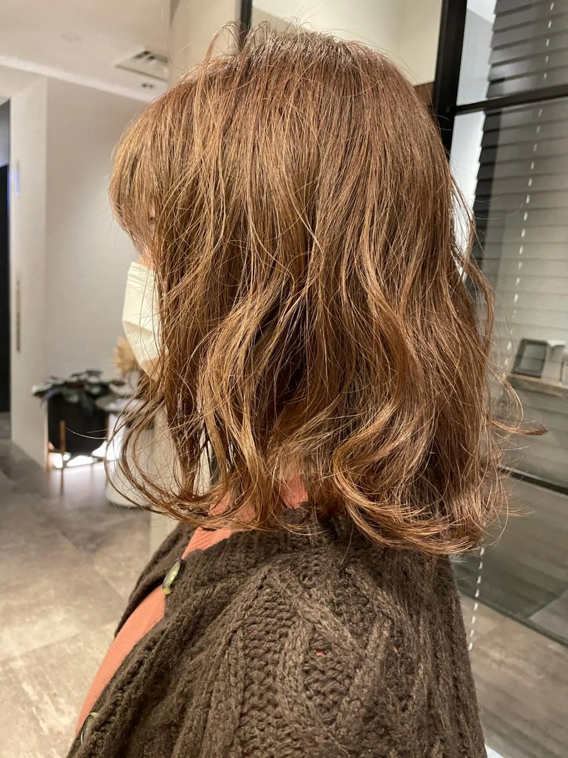 ミディアム カラー 韓国ヘア 店長NEGIのヘアスタイル