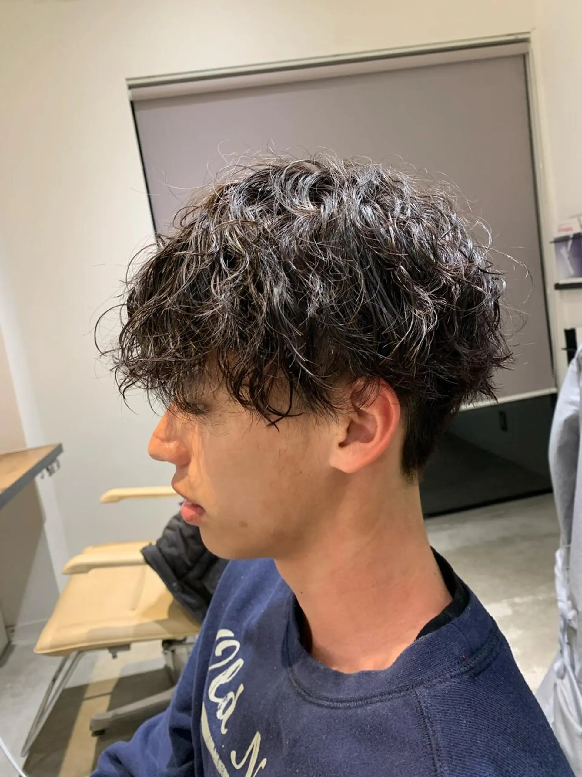 パーマ ヘアアレンジ メンズ メンズパーマ スパイラルパーマ 水戸/似合わせカット /Rukaのヘアスタイル