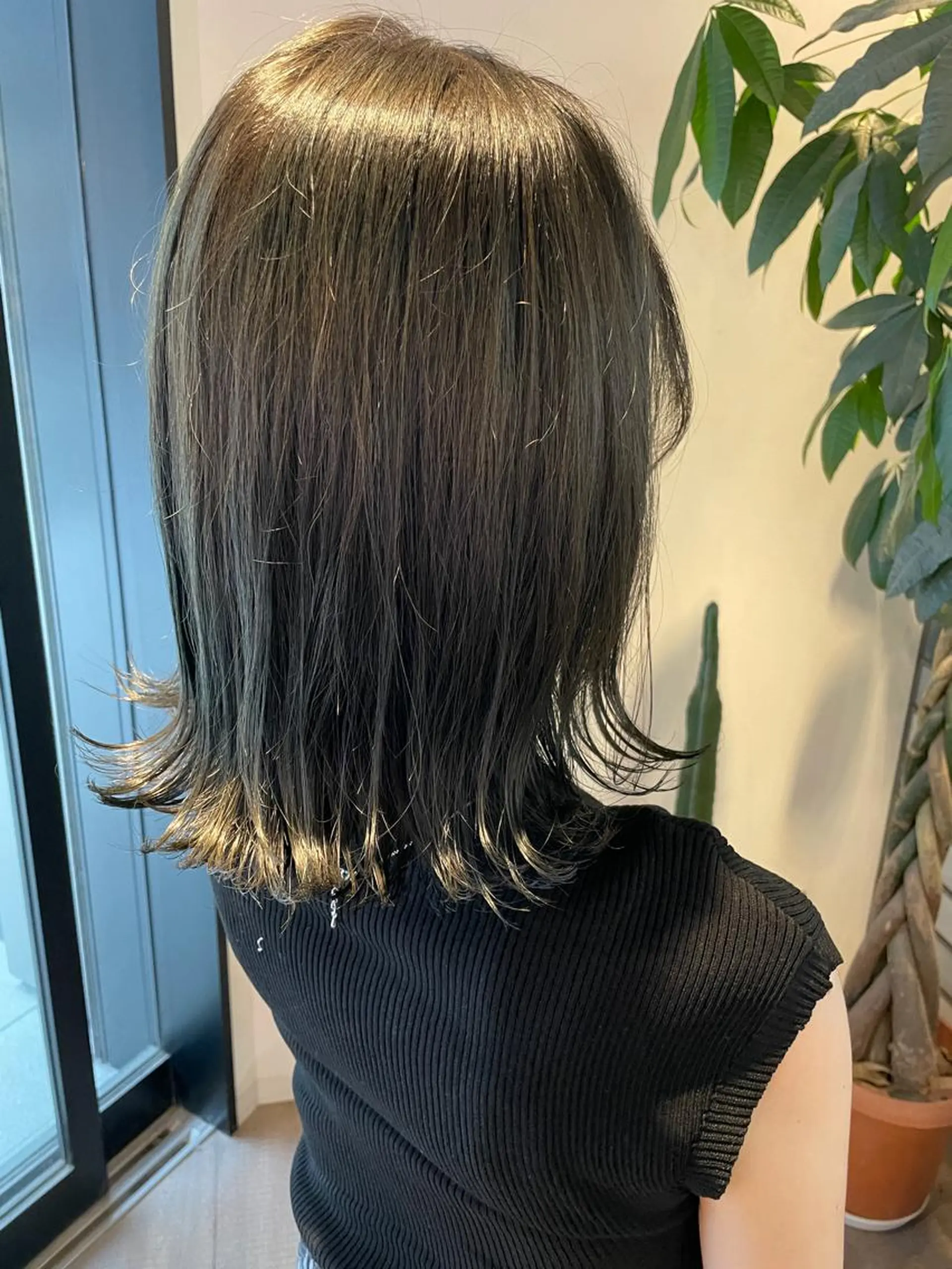 ミディアム アッシュ 福永速人 /メンズパーマのヘアスタイル