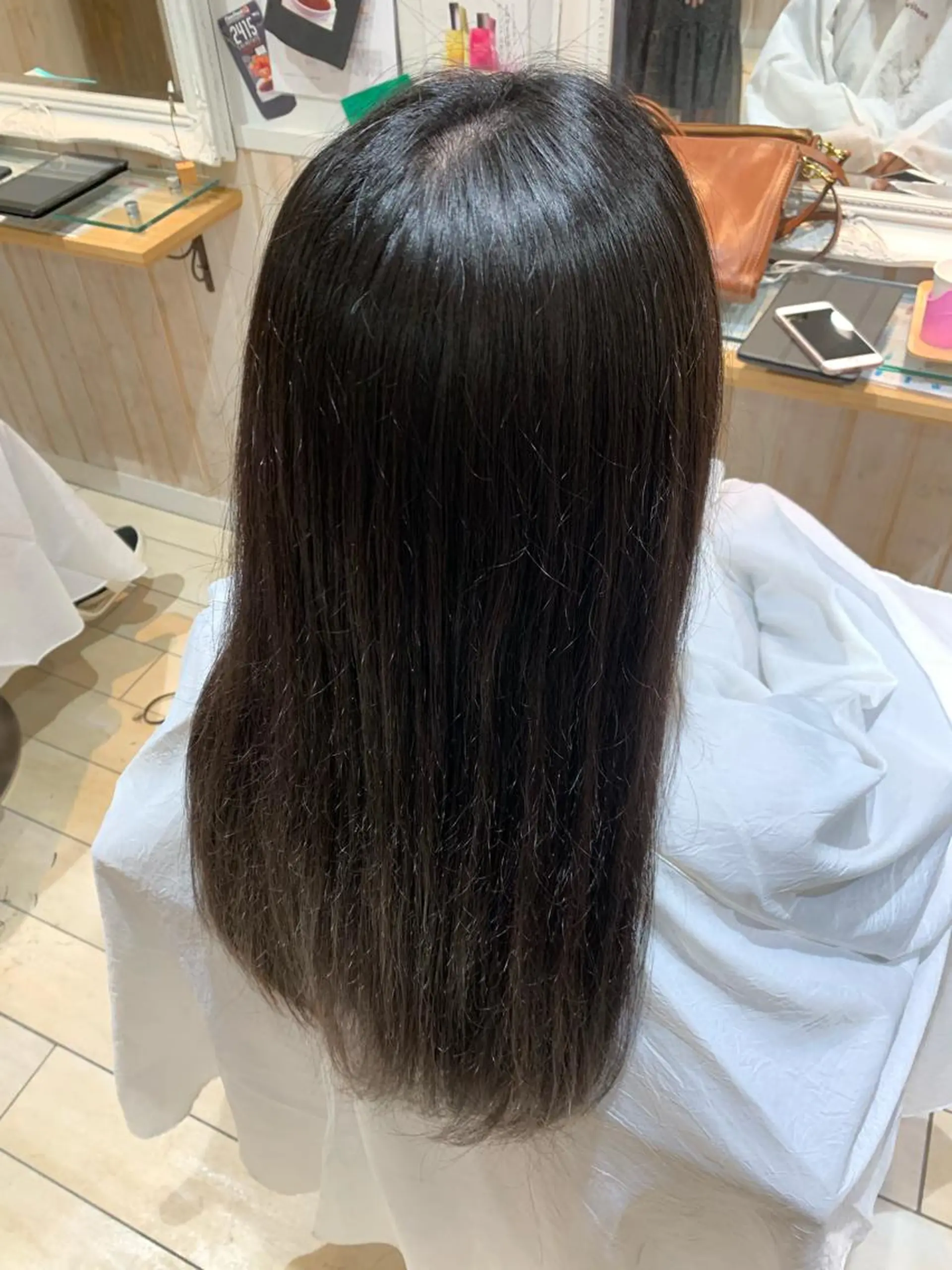 ロング 新宿/韓国レイヤー 髪質改善カラー/角所のヘアスタイル