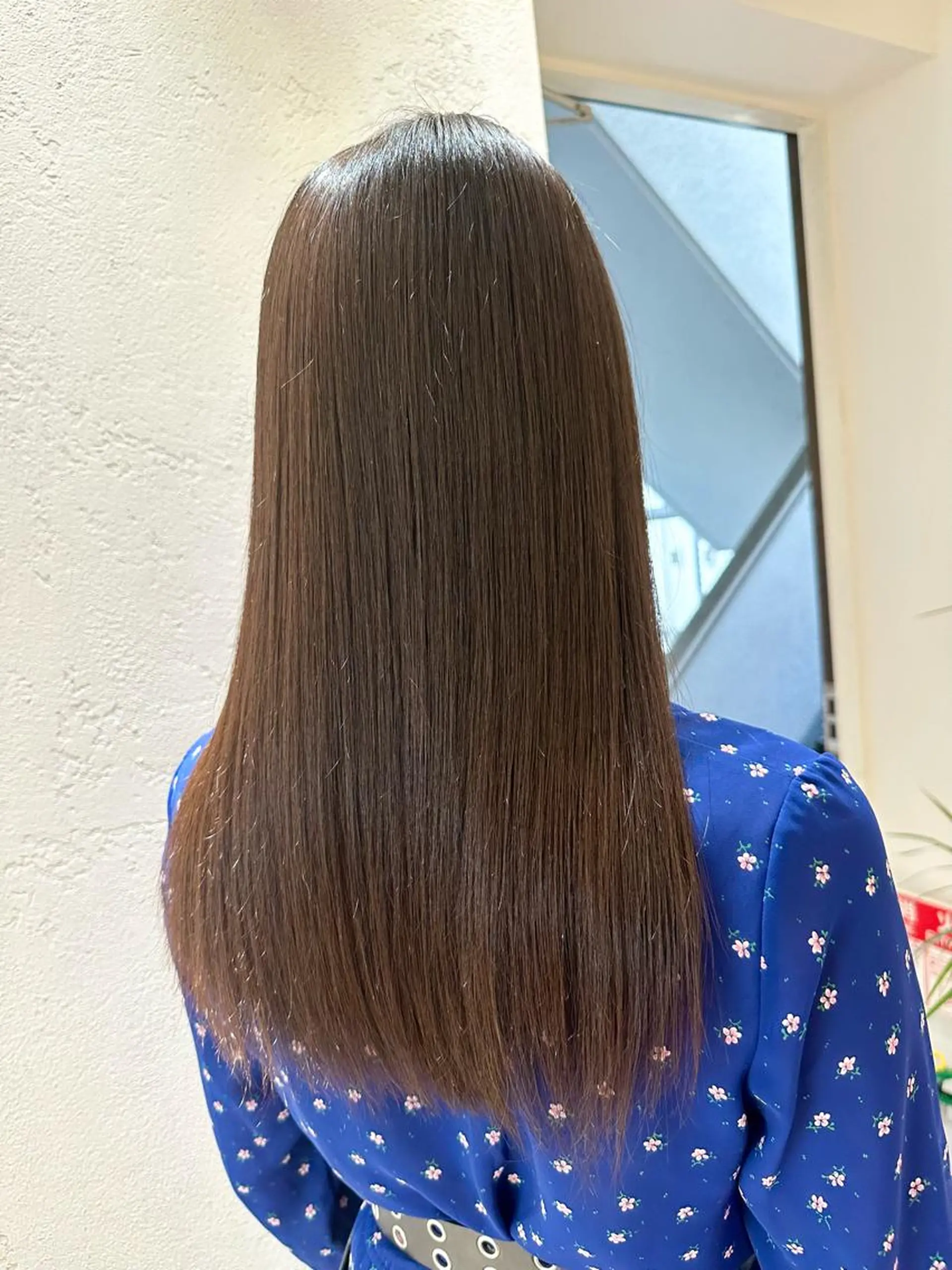 ロング 髪質改善 トリートメント トリートメント ともや 髪質改善縮毛矯正のヘアスタイル