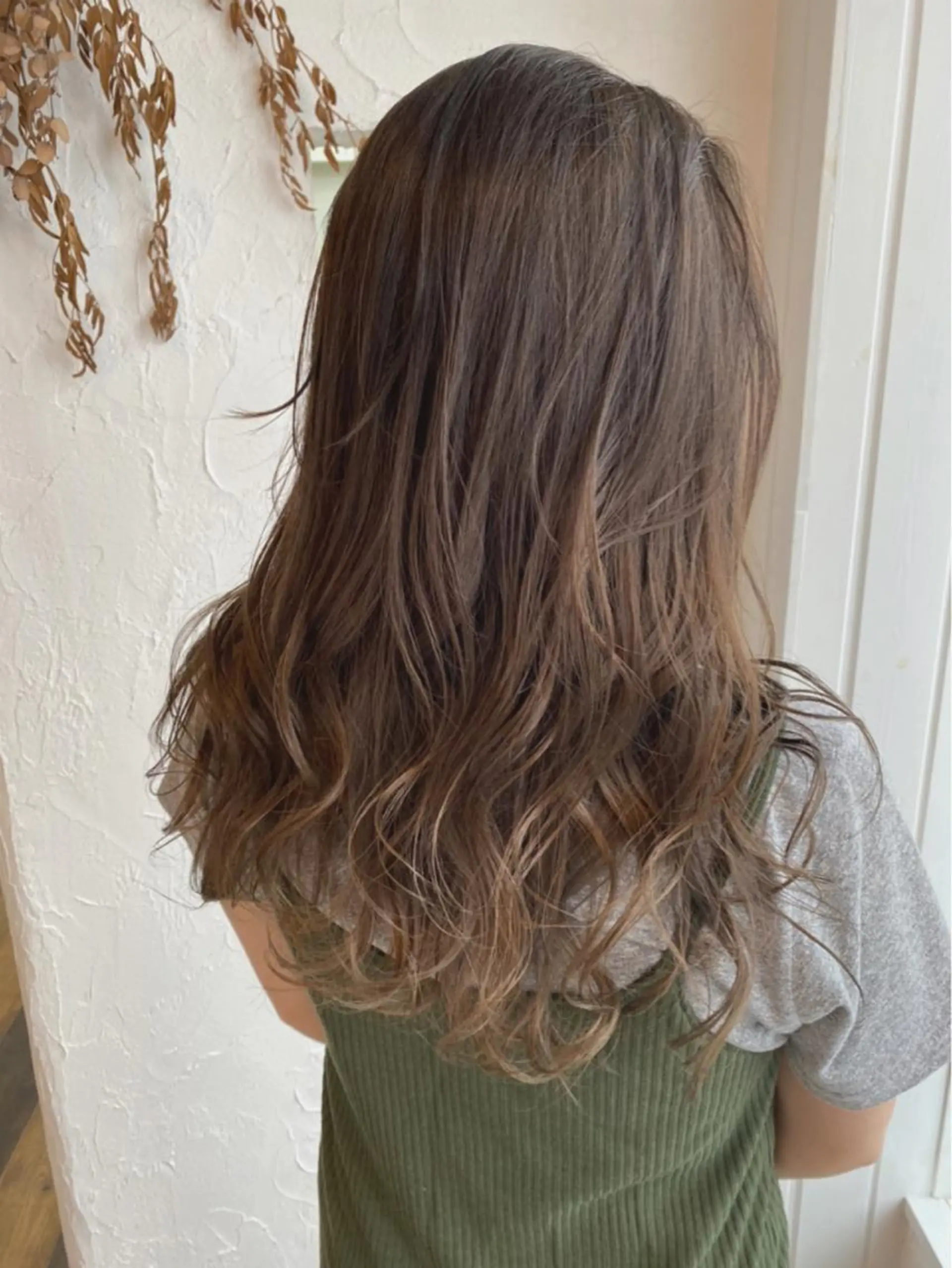 ロング カラー パーマ ヘアアレンジ メンズ ネイル 豊橋美容院 ソンリエのヘアスタイル