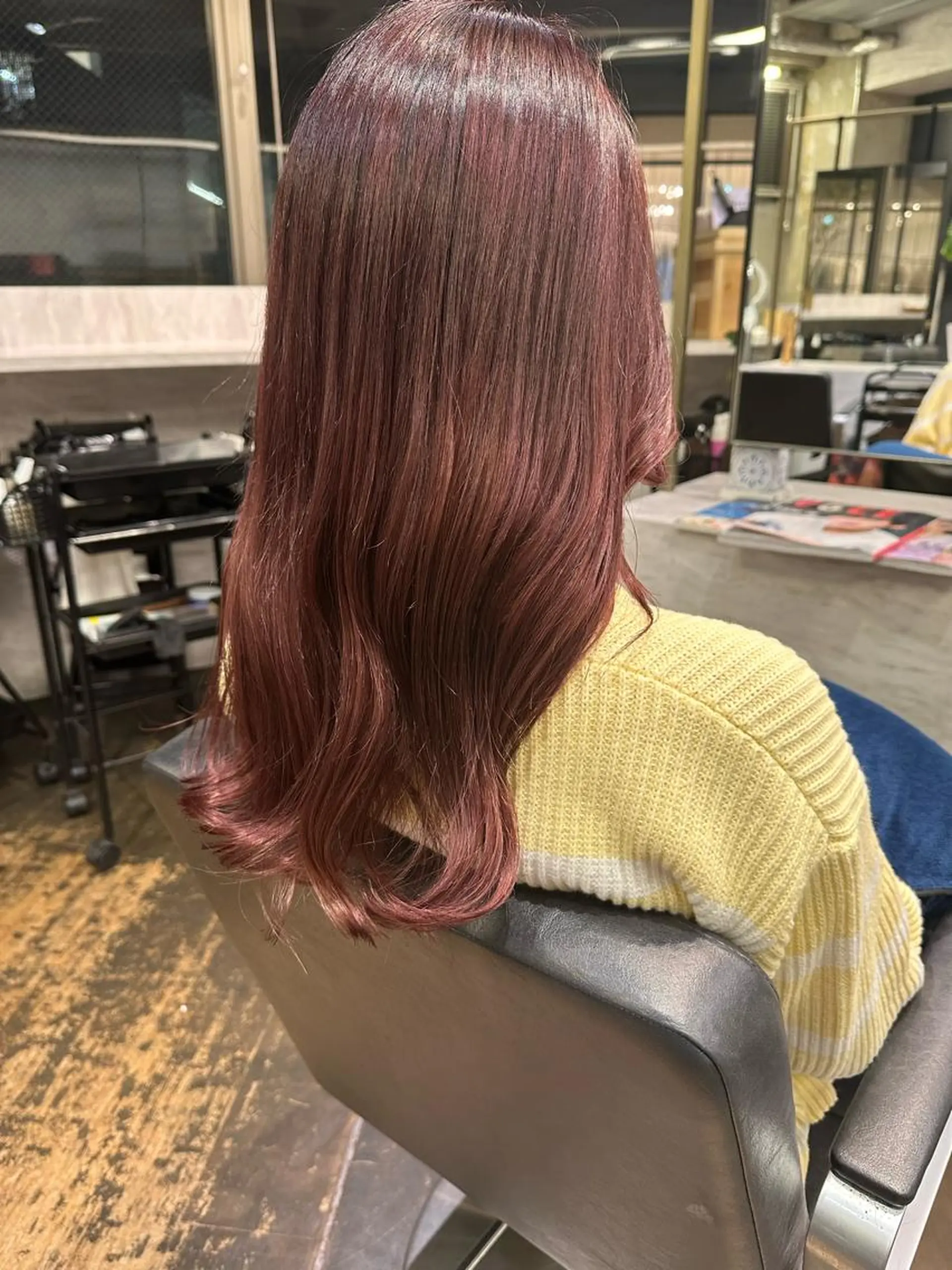 セミロング カラー 木村【似合わせ ショート/ボブ】のヘアスタイル