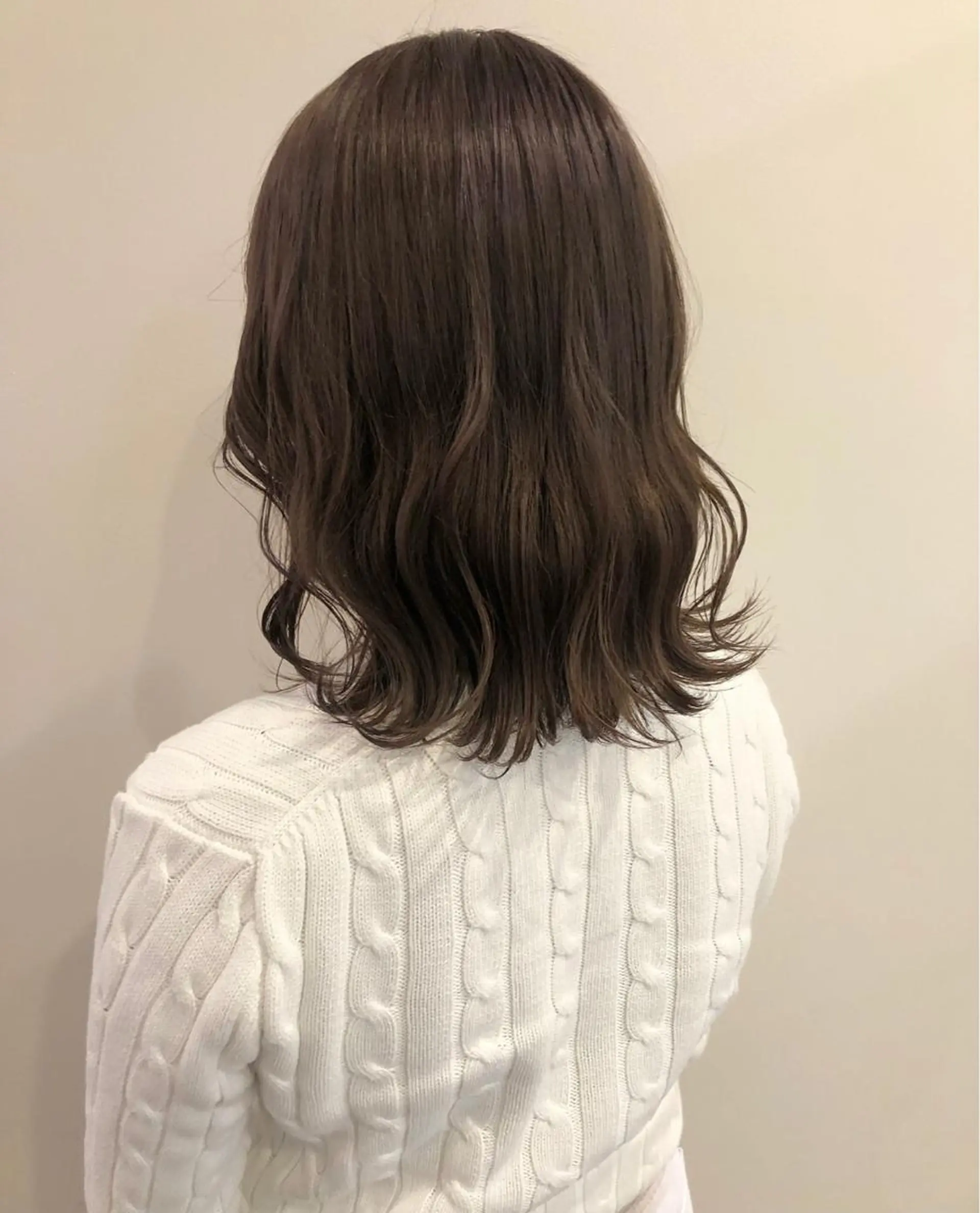 ミディアム カラー ベージュカラー ラベンダーカラー ラベンダーベージュ ボブレイヤー/ カラー診断/Amiのヘアスタイル