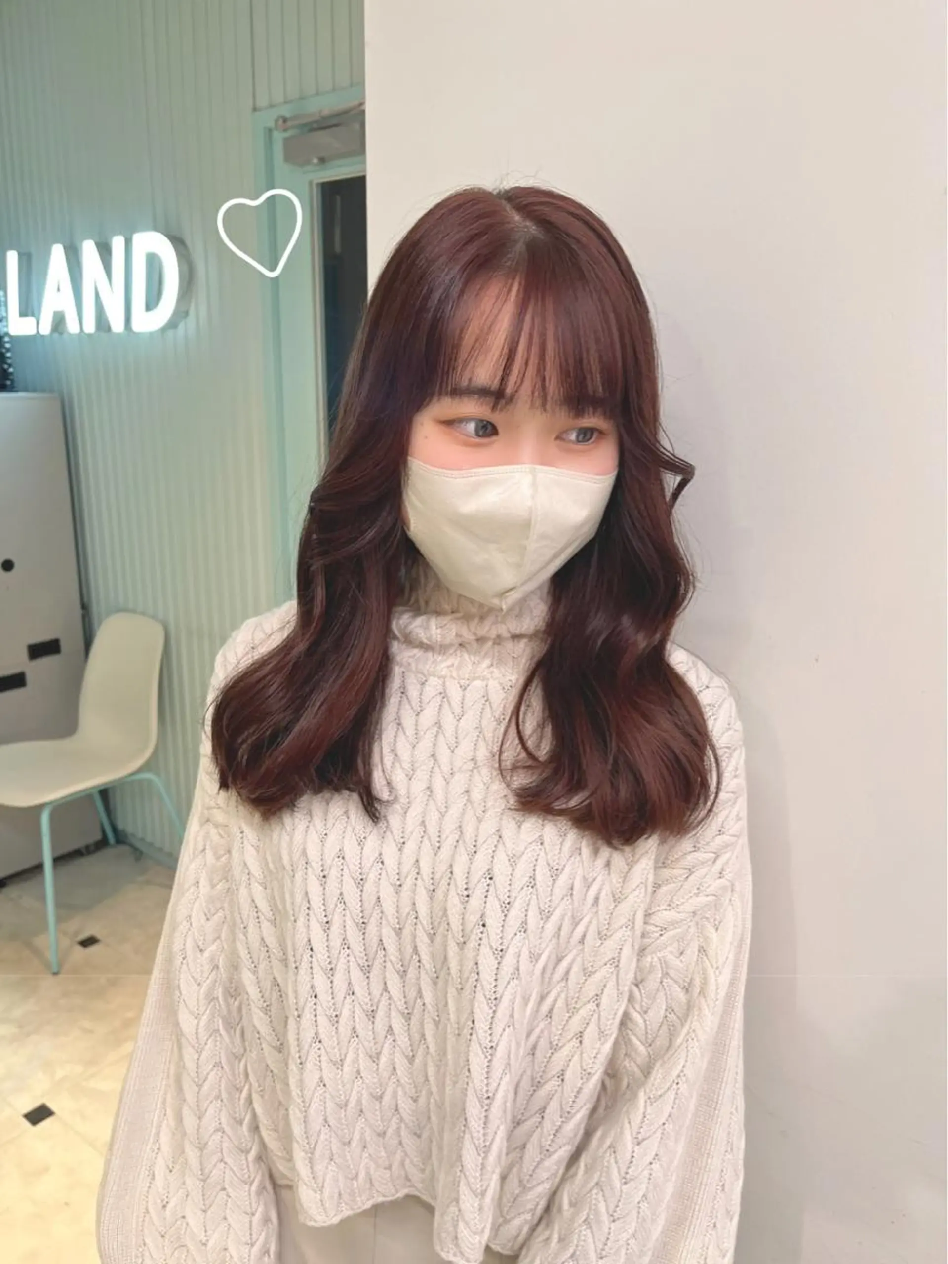 セミロング カラー ヘアアレンジ 愛されカラー🩷 はるなのヘアスタイル