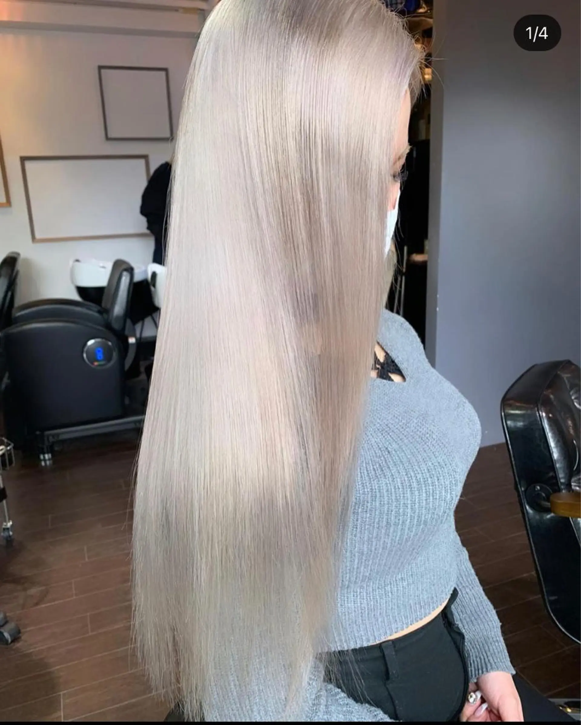 セミロング 韓×中くびれヘア💋 髪質改善宇塚元哉💓のヘアスタイル