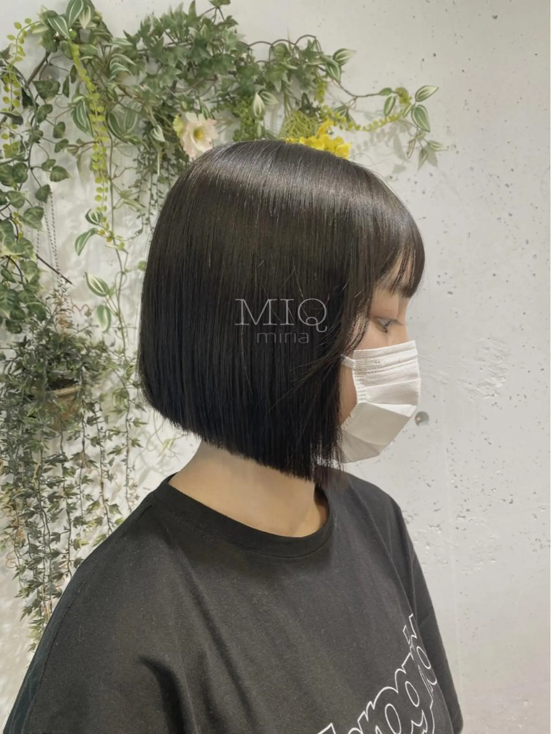 ショート ボブ 韓国風ヘア 韓・中華美女ヘア 🇰🇷×🇨🇳のヘアスタイル