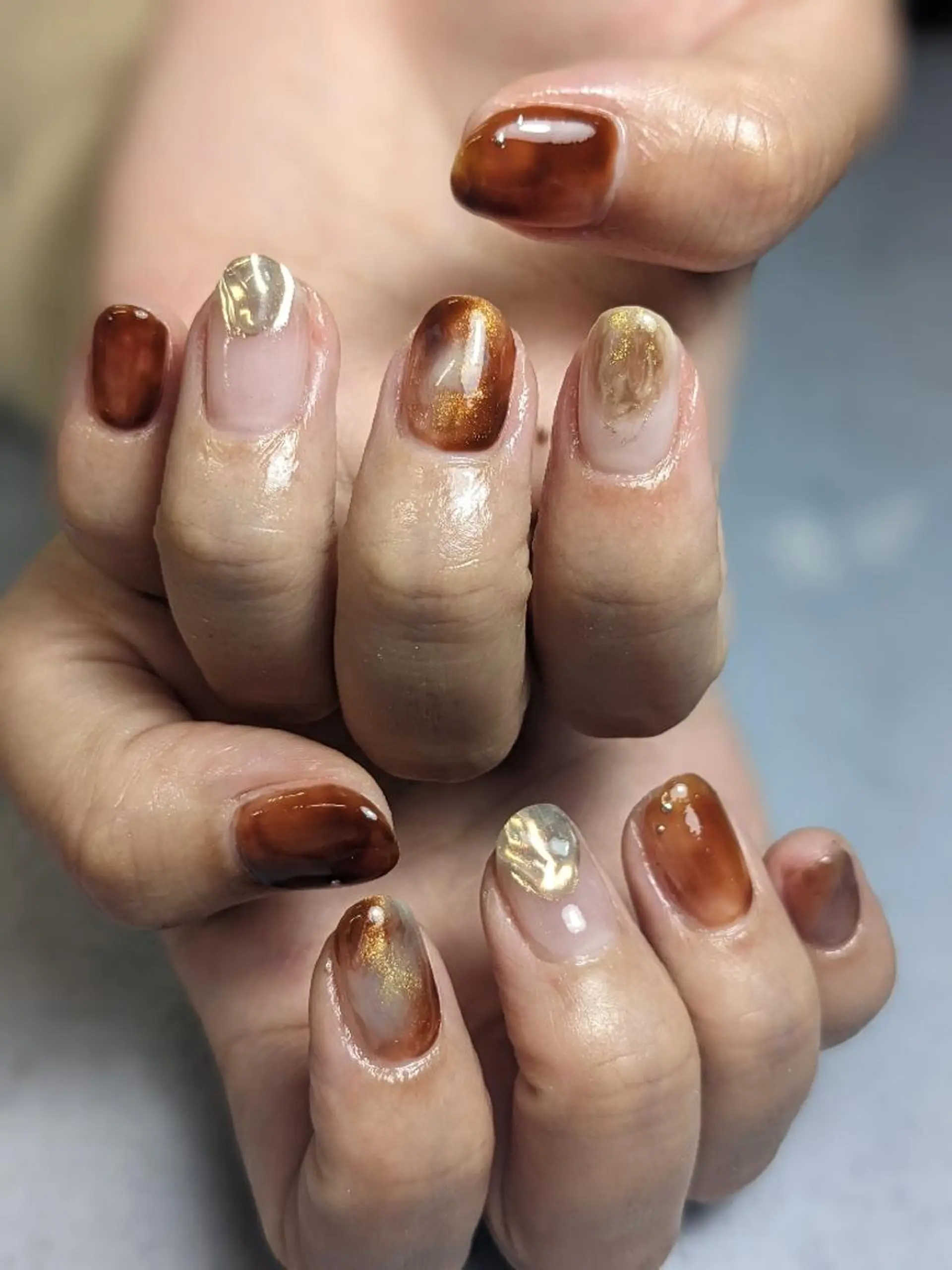ネイル ニュアンスネイル ハンドネイル Nail SIRANGANAのネイルデザイン