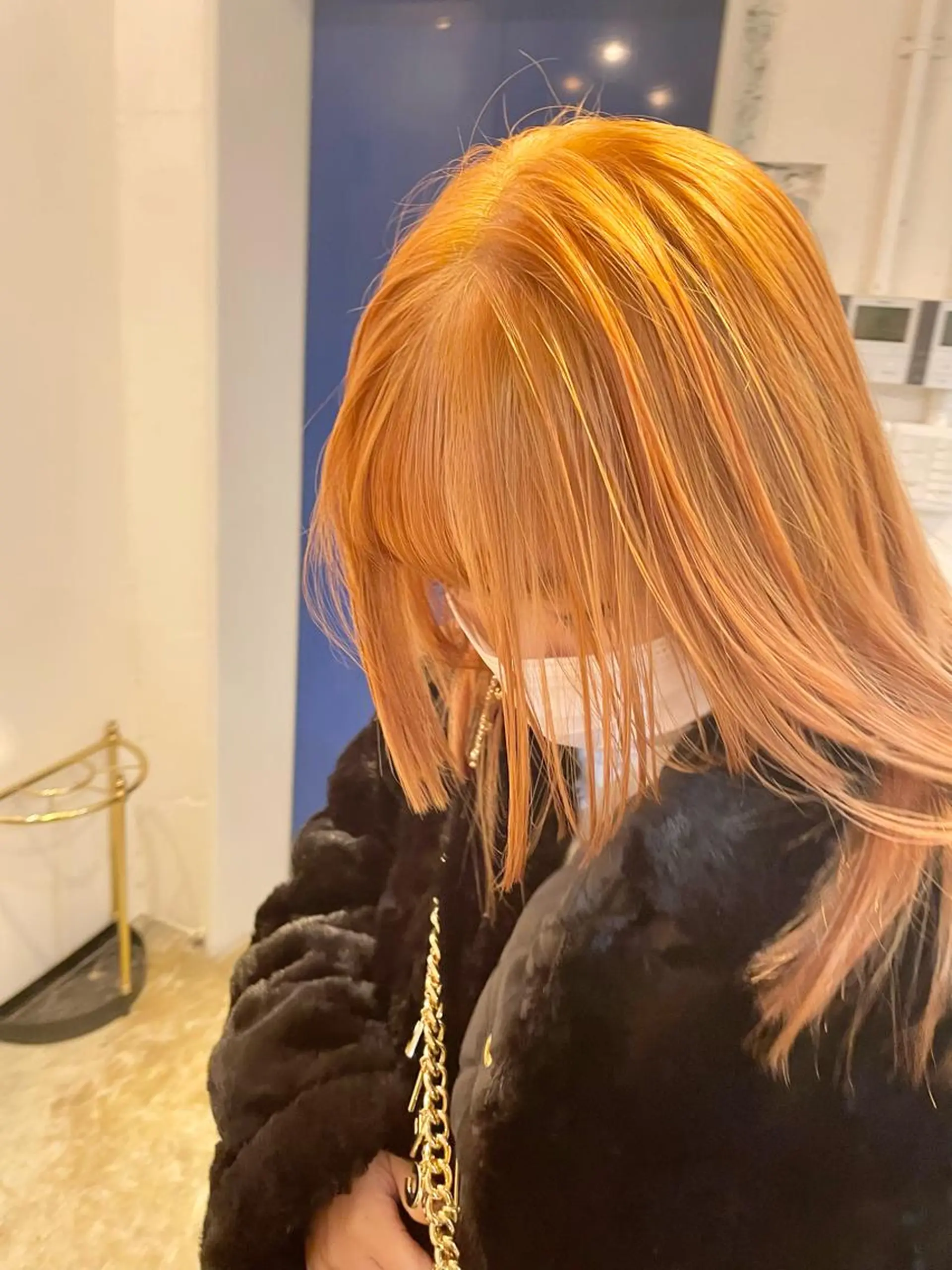 ミディアム カラー カット ヘアカラー トリートメント レイヤー/似合わせ TAKUYAのヘアスタイル