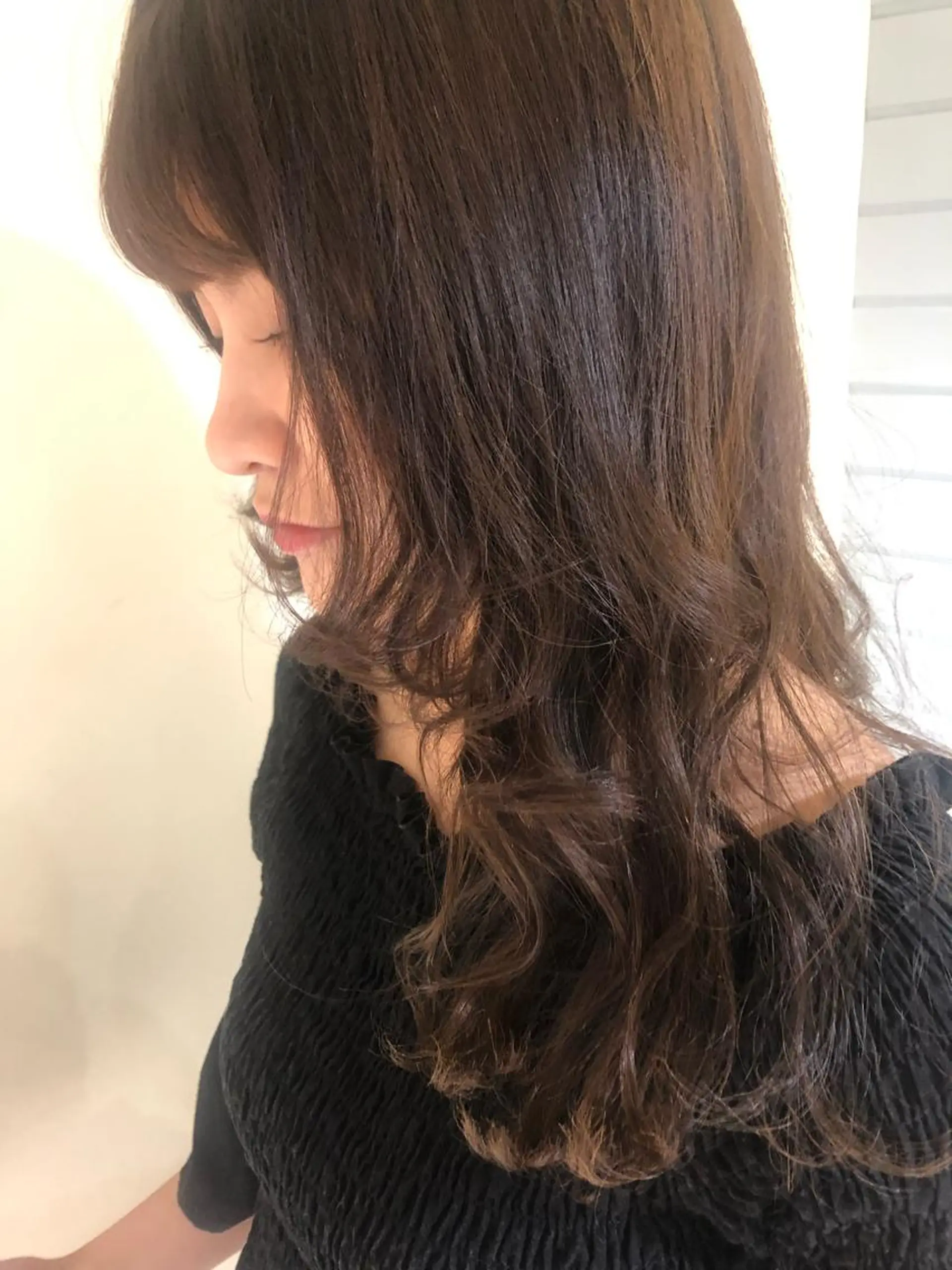 カラー ヘアアレンジ ブラウンカラー ショコラブラウン Maho🍃 #池袋 #眉毛 #実績豊富の眉毛・アイブロウイメージ