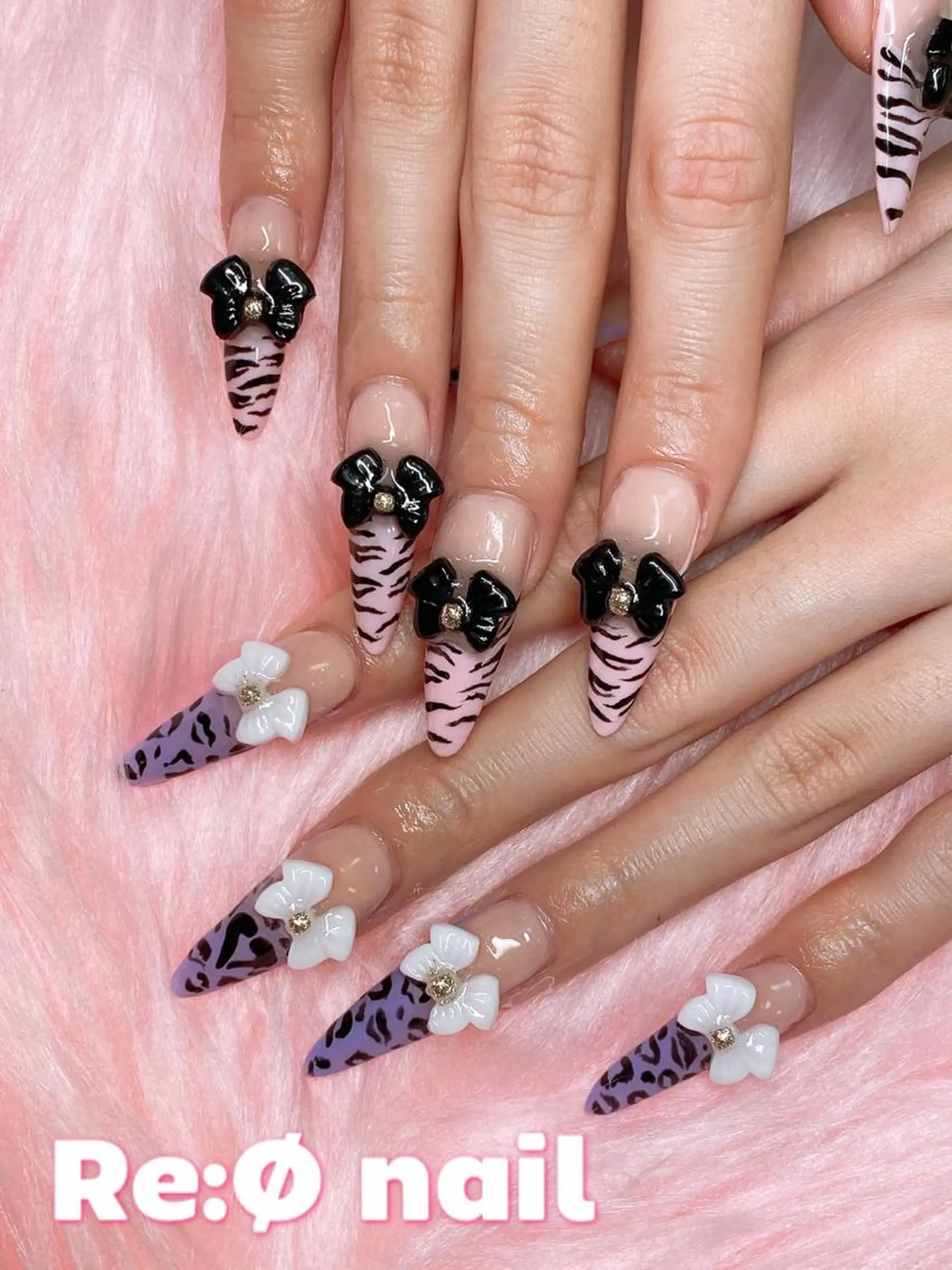 ネイル ハンドネイル Re:Ø nail 🩵TSUJIのネイルデザイン