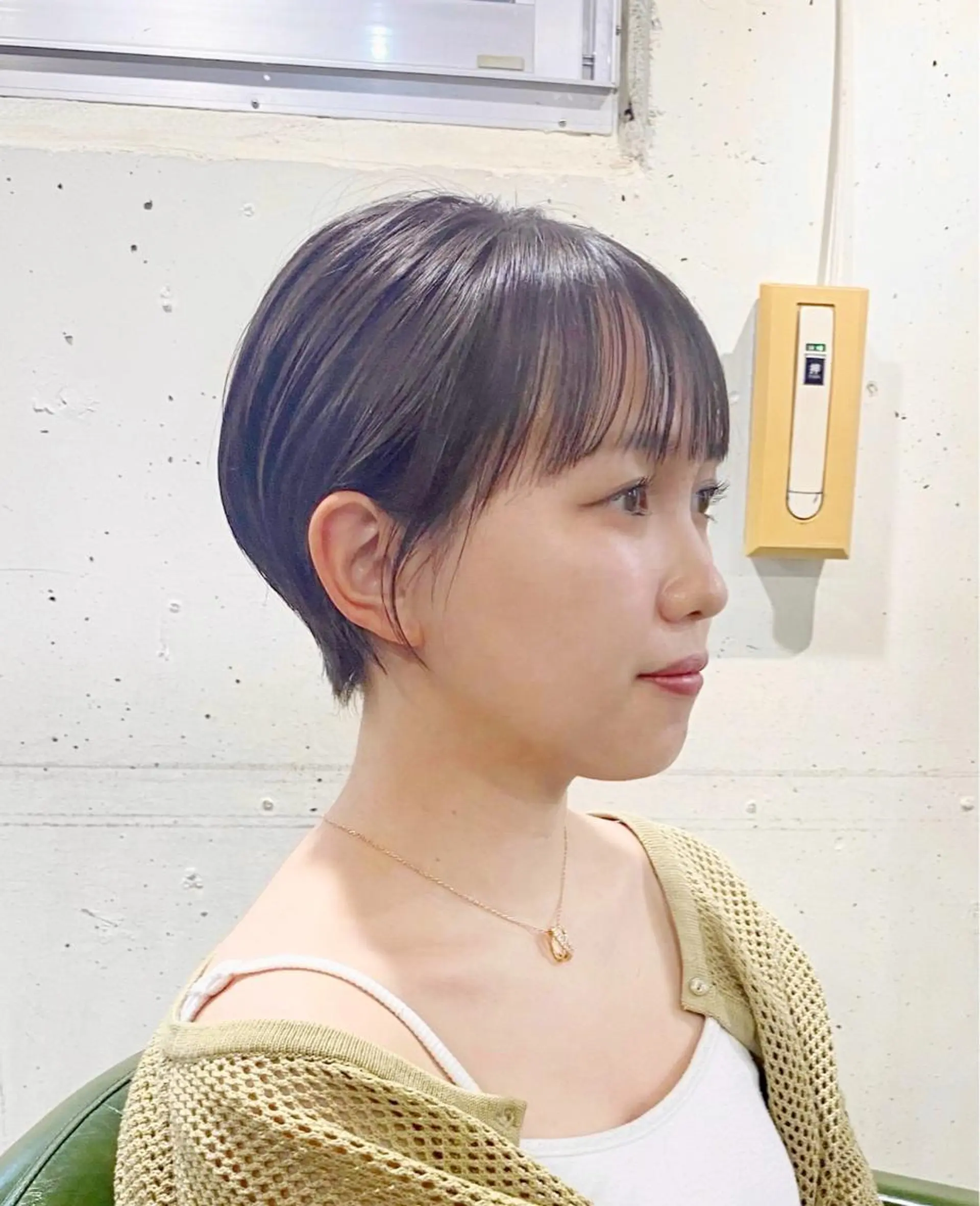 ショート カラー 🌈月1夜モデル募集 📩ください⭐️のヘアスタイル