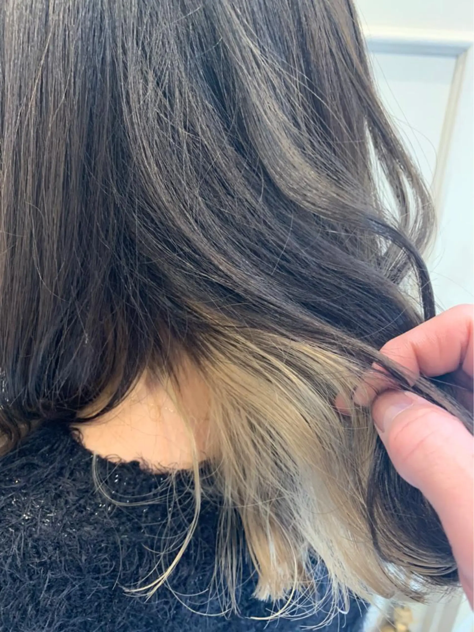 ミディアム カラー ベージュカラー ホワイトベージュ 🫟Blanco🫟 Color&Careのヘアスタイル