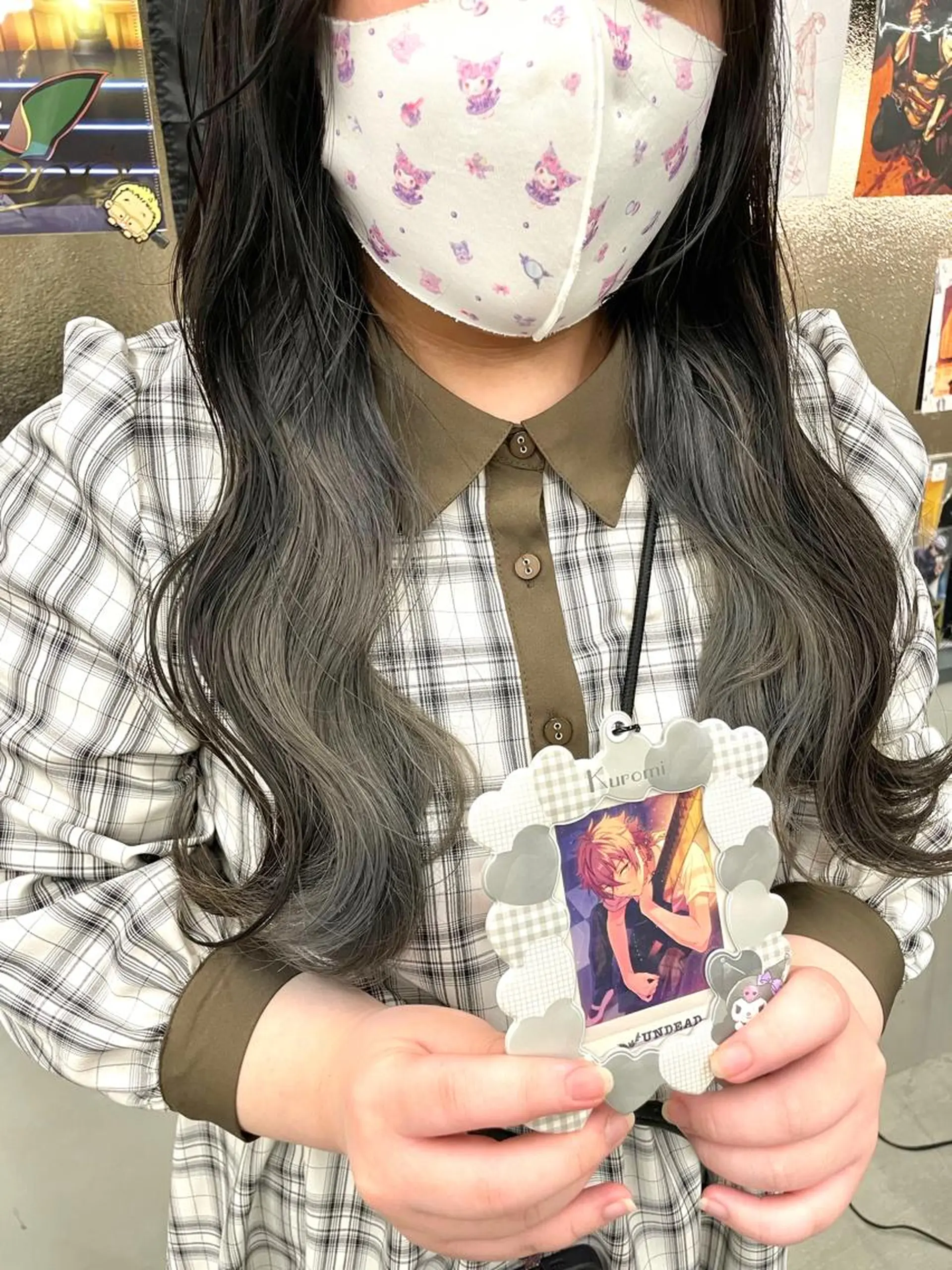 ミディアム カラー ブリーチ ケアブリーチ ダブルカラー インナーカラー 推し ブリーチ  髪質改善のヘアスタイル