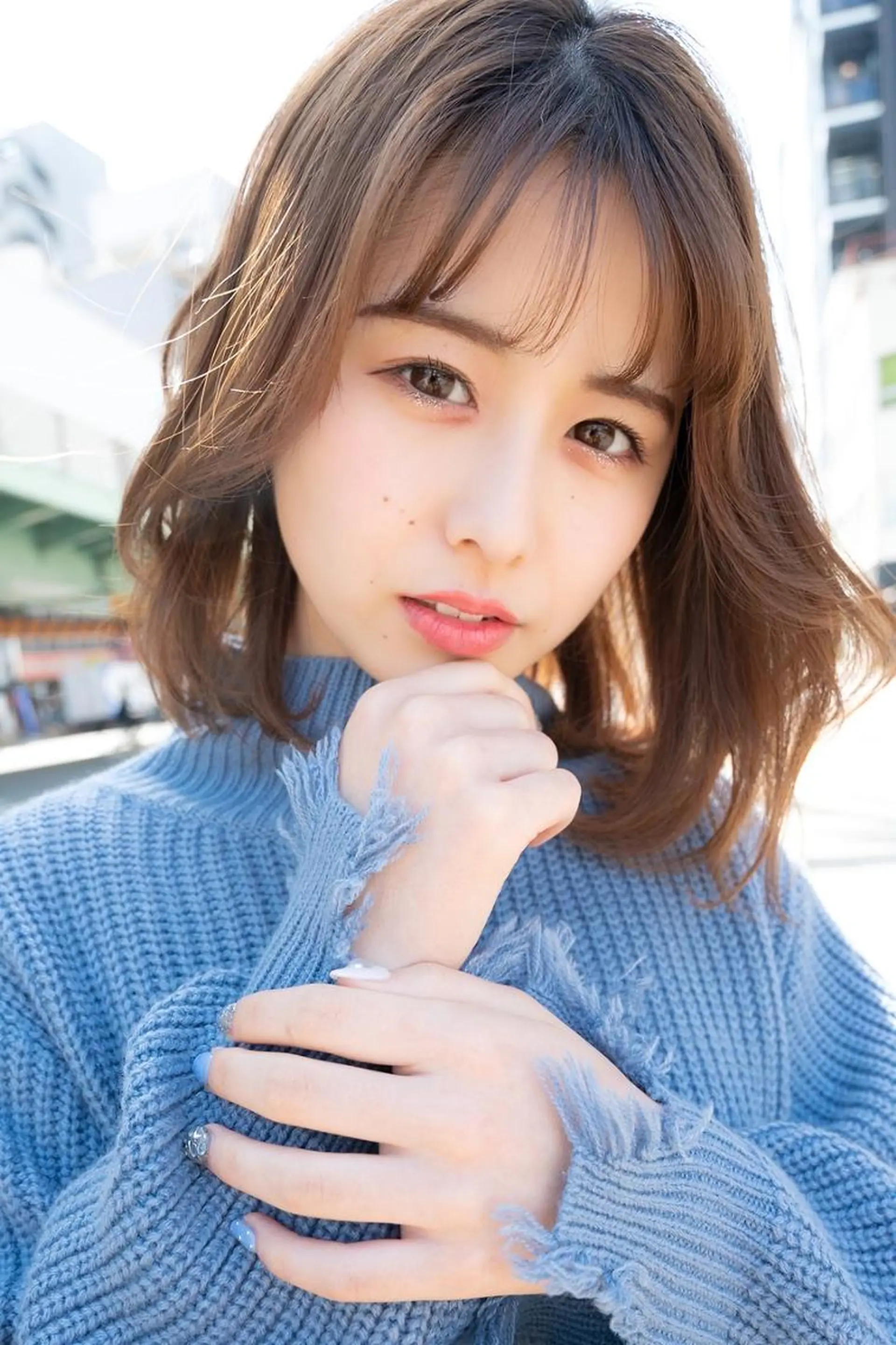 カラー ミディアム カット ヘアカラー ANGELICA 近鉄奈良店のヘアスタイル