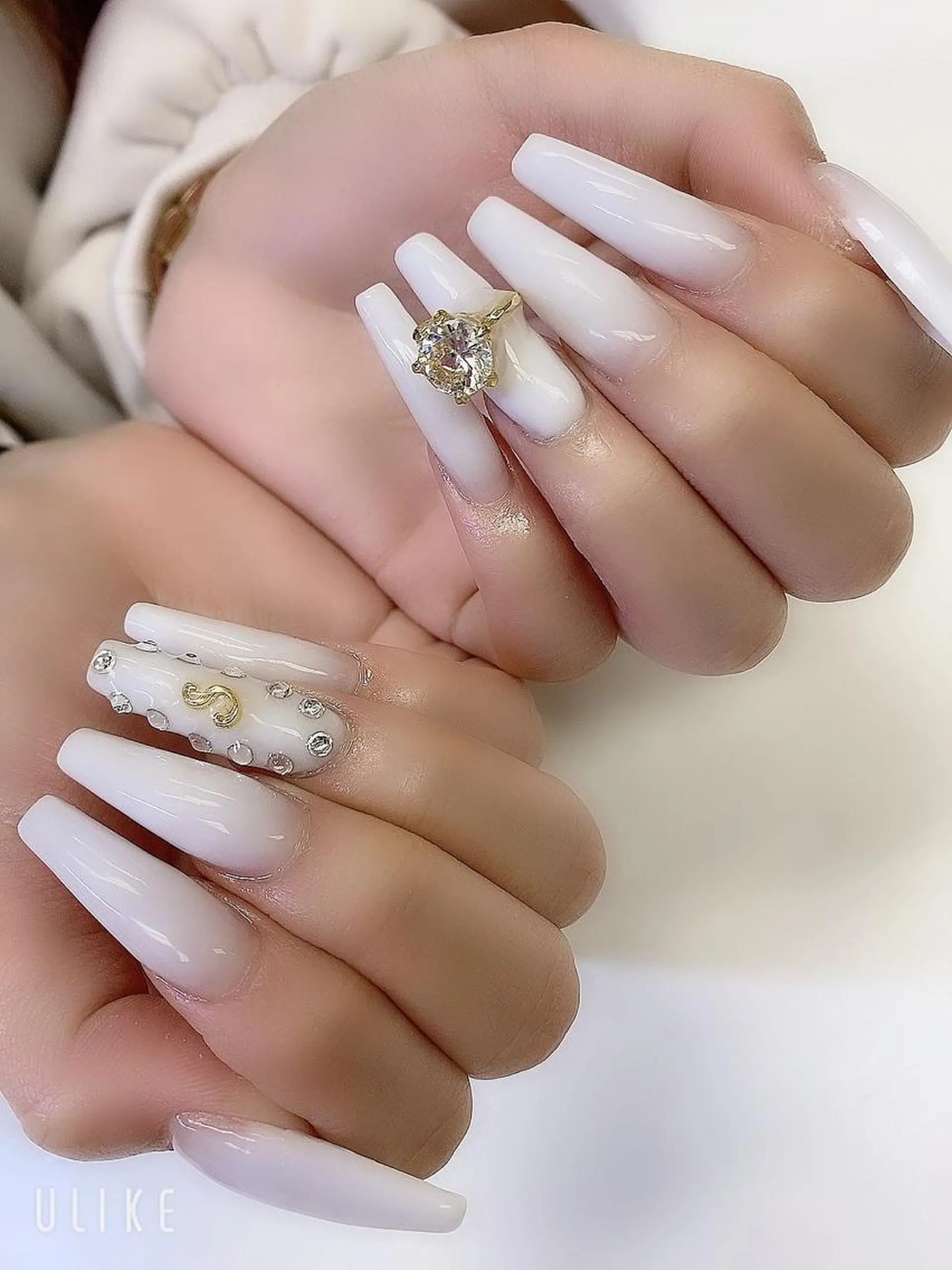 ロング JNA認定講師🌸 RIEのネイルデザイン