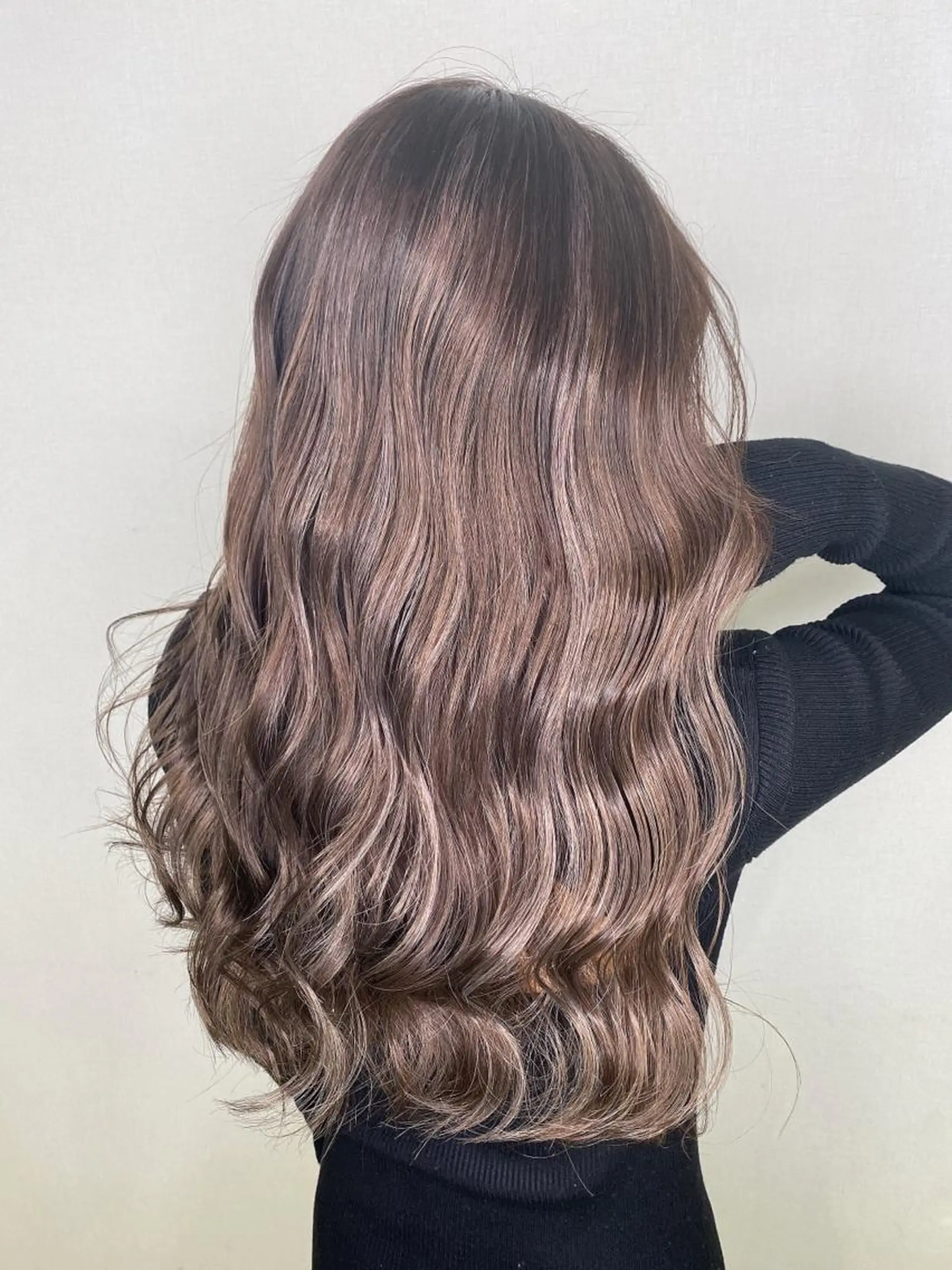 ロング カット ヘアカラー トリートメント 韓国レイヤー/ 顔周り💕田中将吾のヘアスタイル