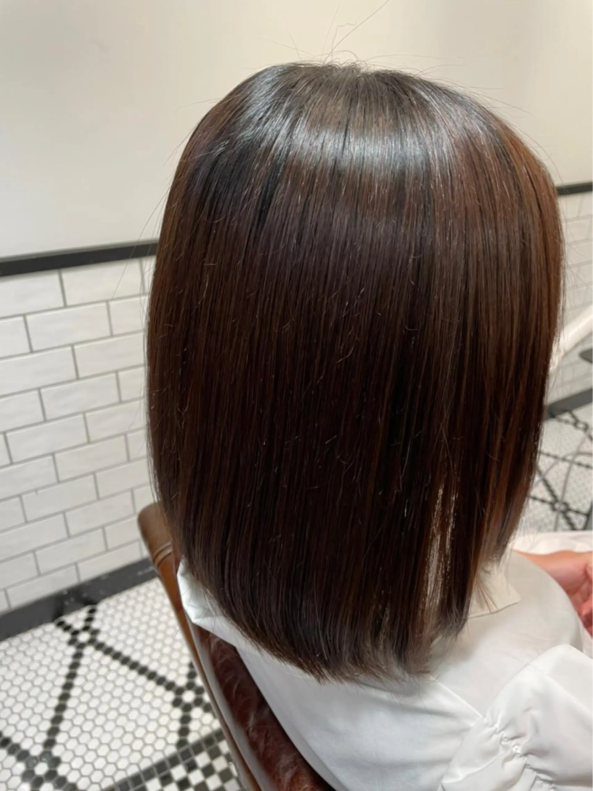 ミディアム パーマ ミディアムパーマ ストレートパーマ MINX 外山 海成/銀座のヘアスタイル