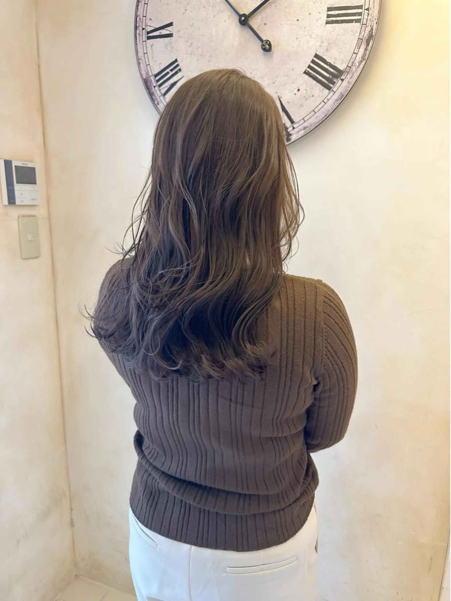ロング カラー カット ヘアカラー トリートメント 古田 昂也のヘアスタイル