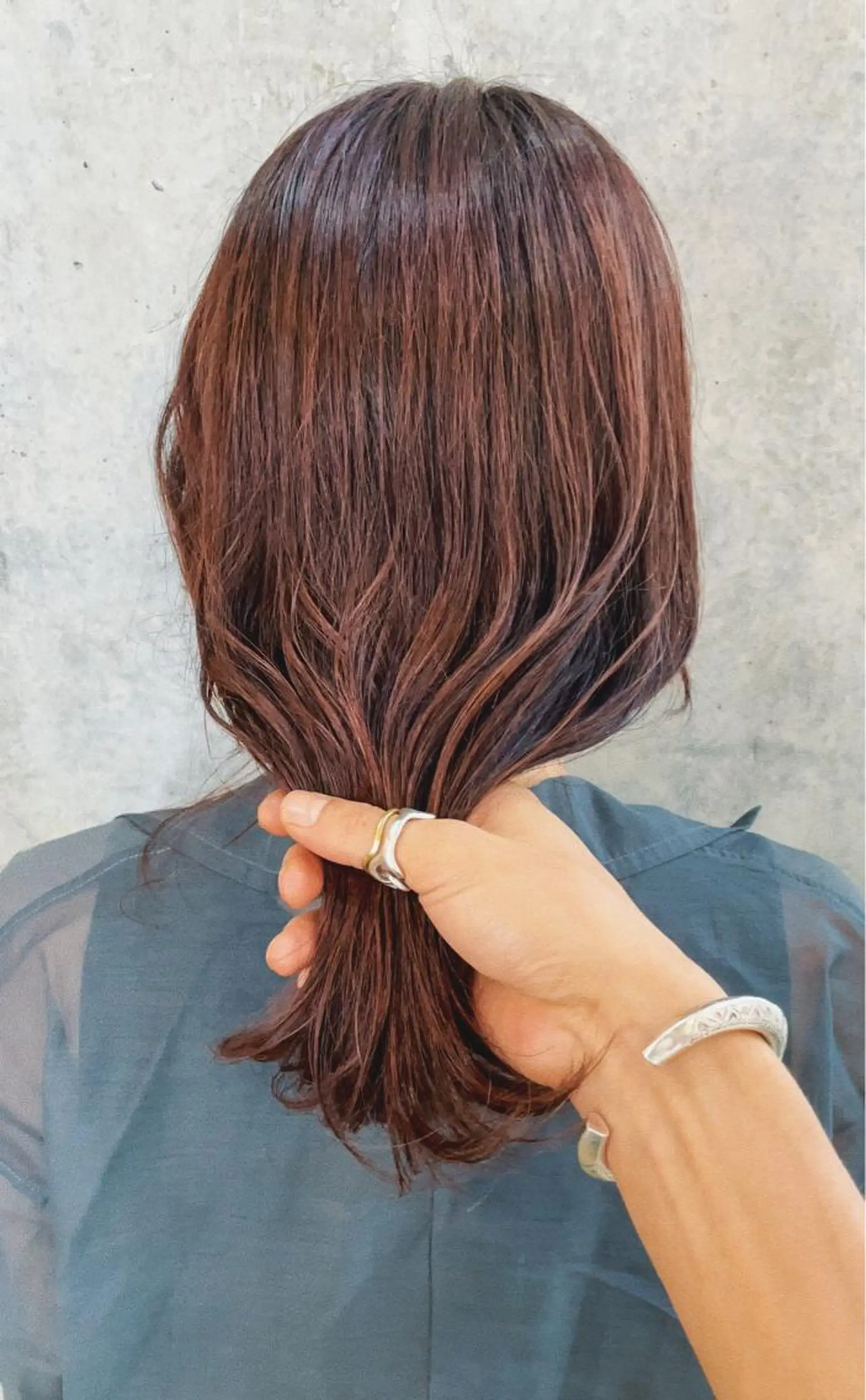 ミディアム カラー 【雰囲気ﾍｱ☺︎】 岩井隼人のヘアスタイル