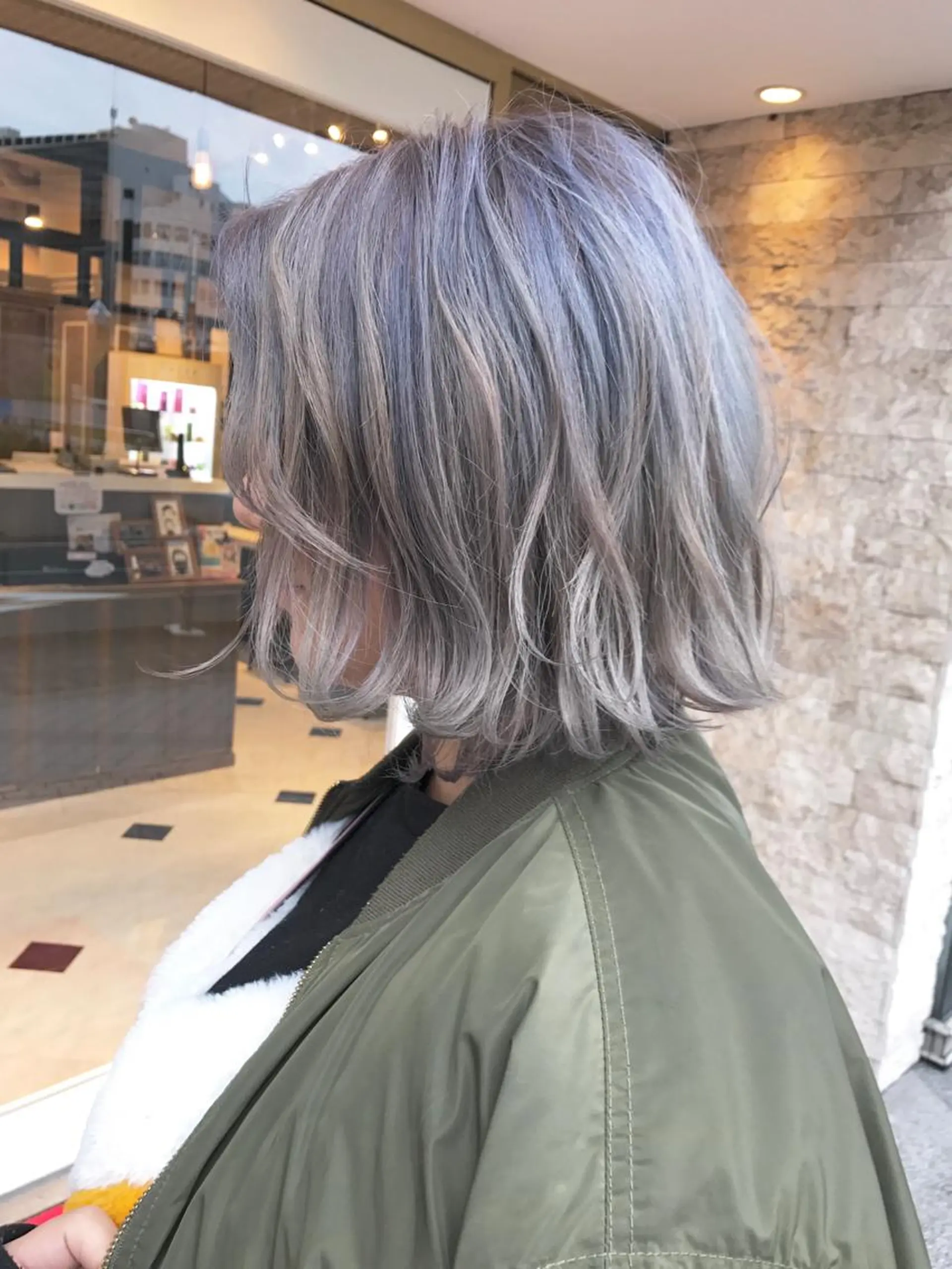 ミディアム カラー パーマ ヘアアレンジ メンズ キッズ ネイル マツエク・マツパ アッシュ カット ヘアカラー トリートメント パーソナルカラー☆ 永尾拓也のヘアスタイル