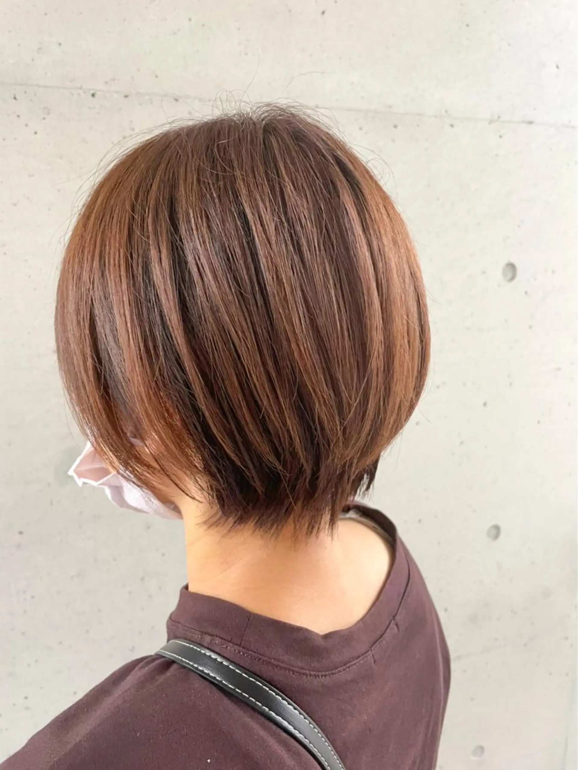 ショート ✨艶カラー・ストレー ト✨Lissのヘアスタイル