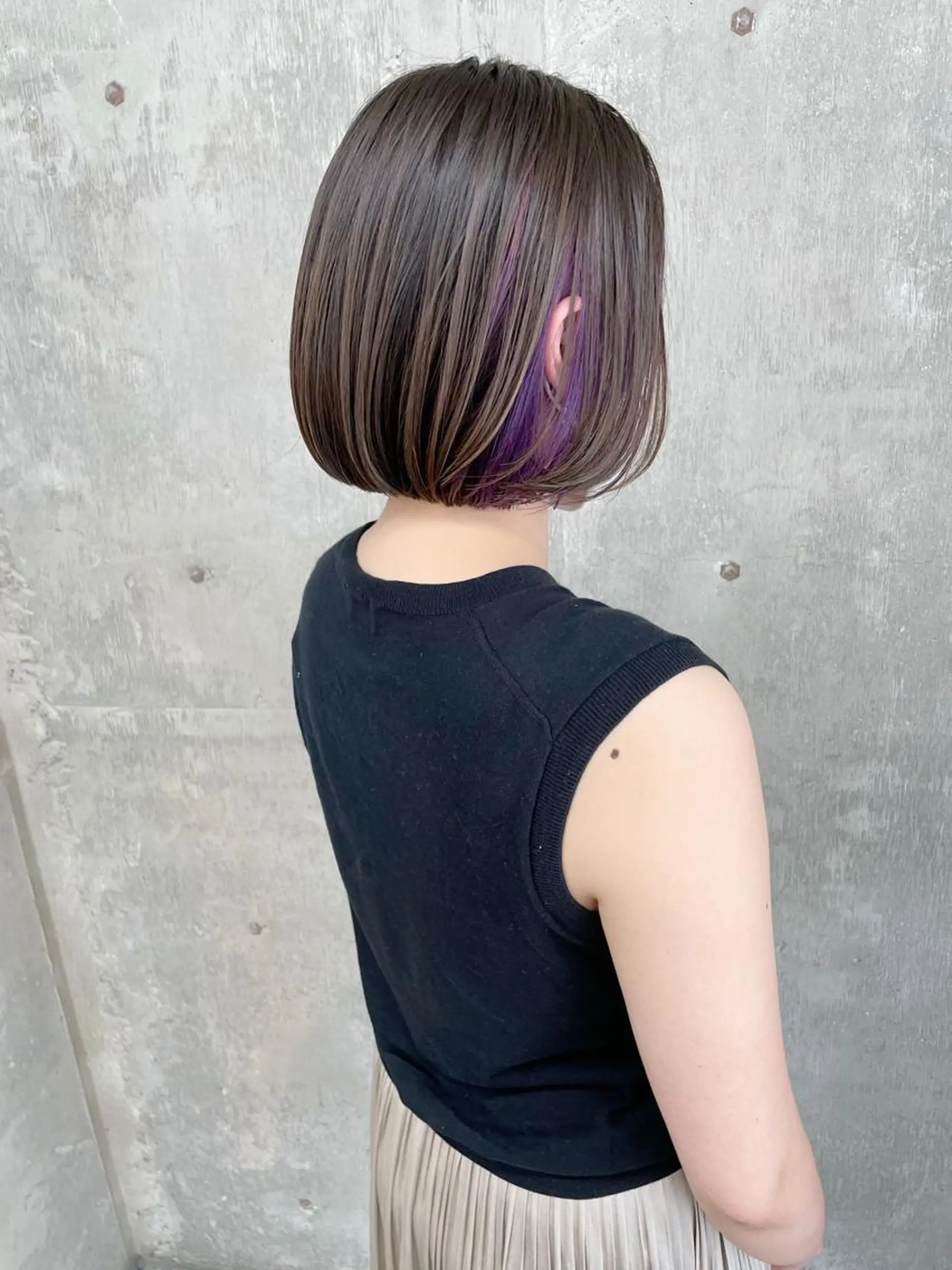 ショート カラー インナーカラー 髪質改善カラー🦋 レイヤー/ナカネのヘアスタイル