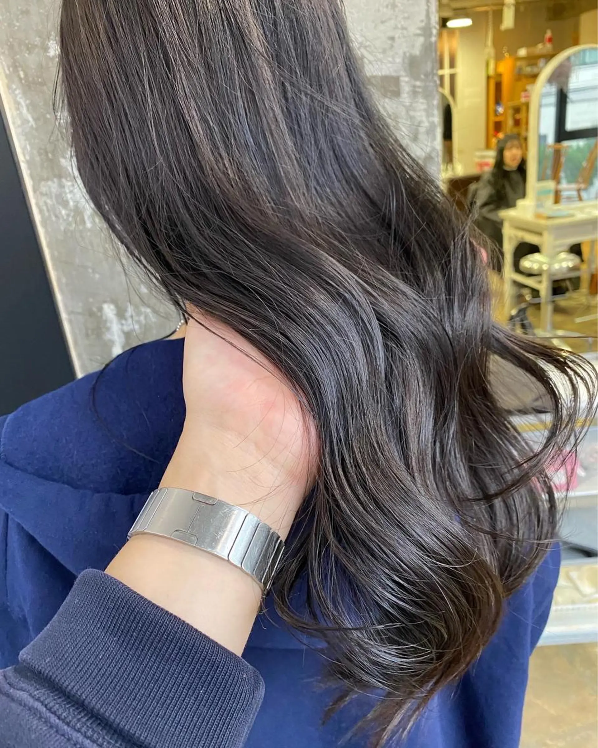 セミロング カラー カット ヘアカラー トリートメント Pia/KIRIA /福岡美容室のヘアスタイル