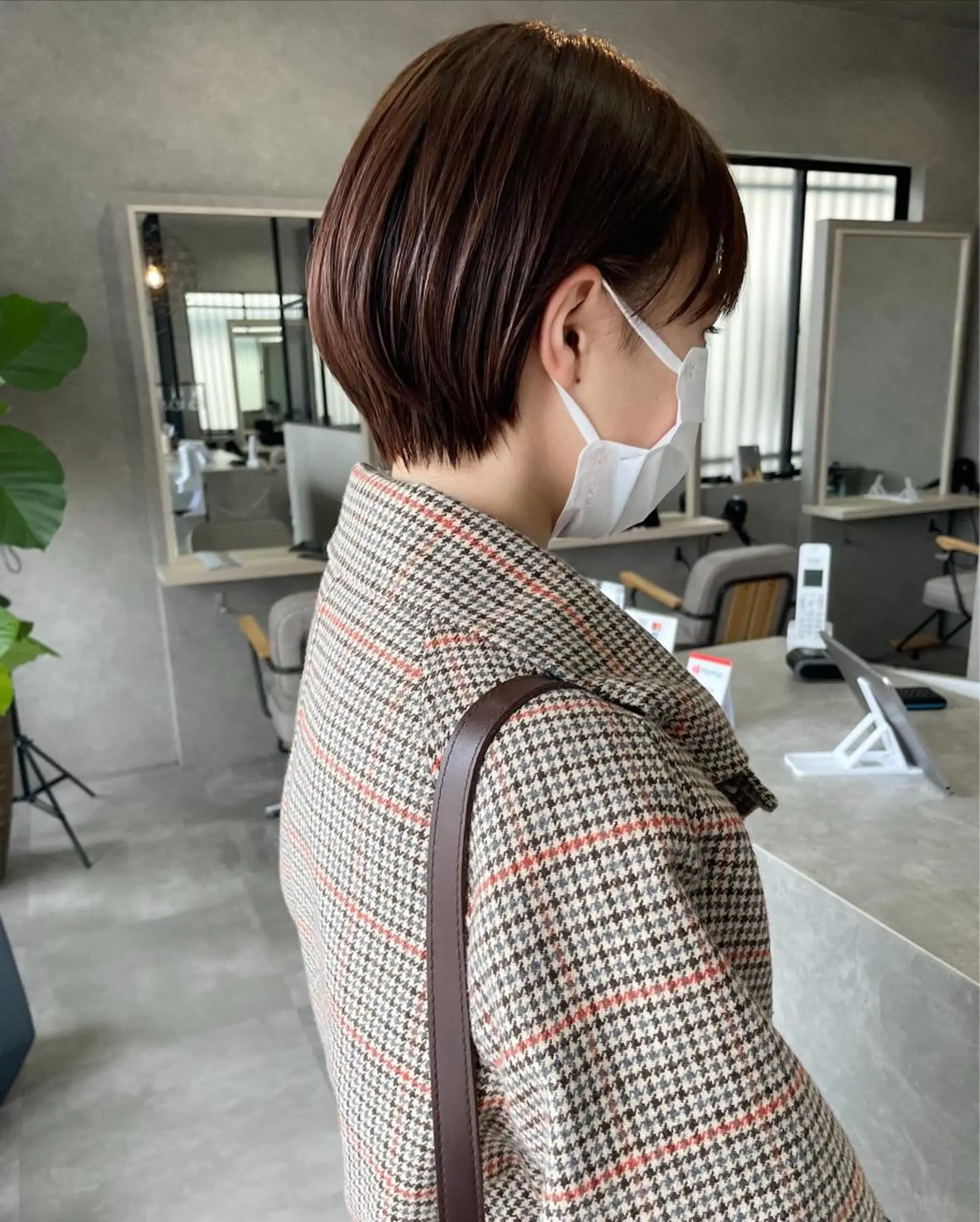 ショート ミニーショート ショートヘア カット ヘアカラー 河原 亮のヘアスタイル