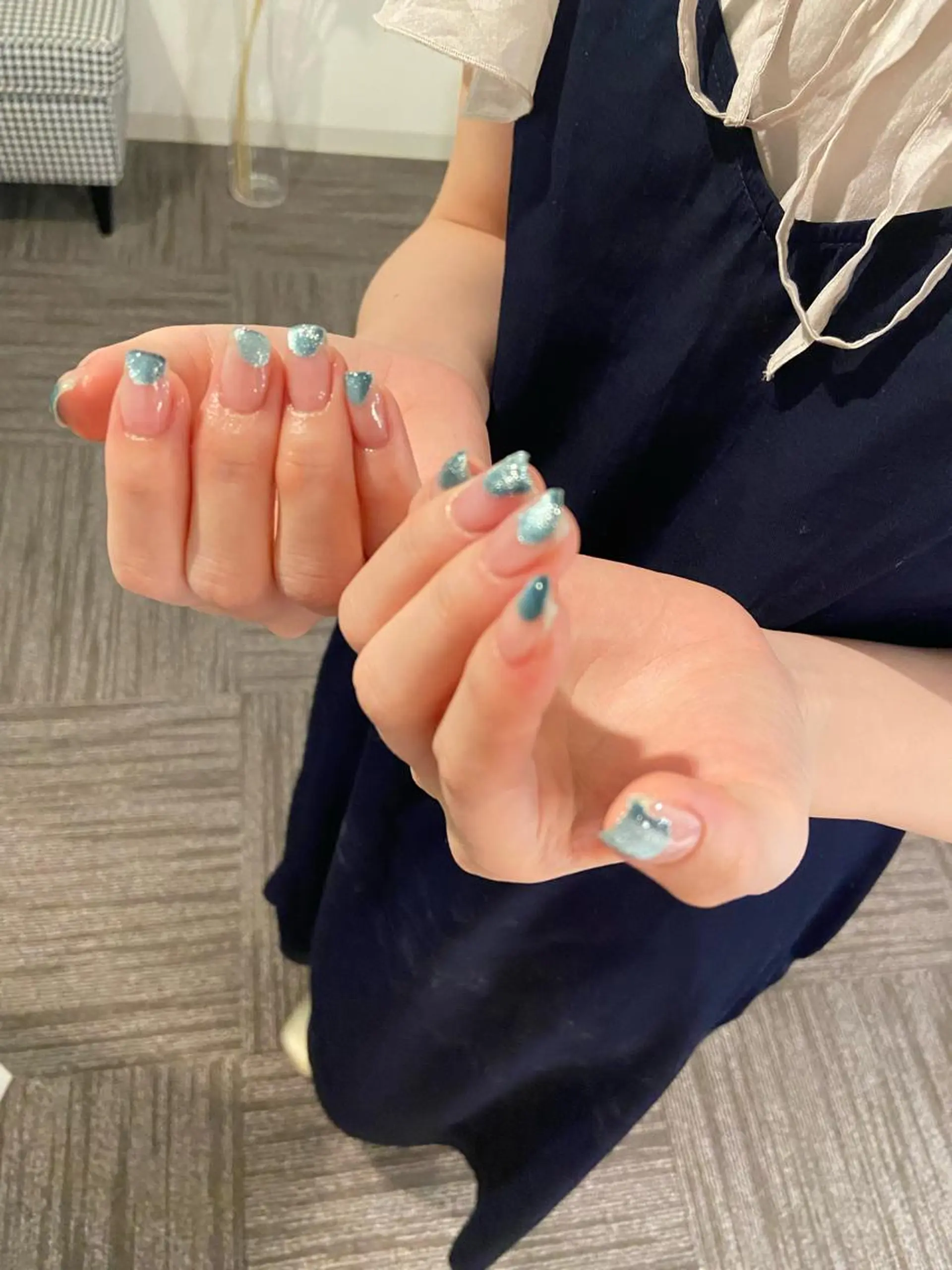 ネイル アートネイル 韓国ネイル マットネイル ミラーネイル ニュアンスネイル 🎀 D.d _nailのネイルデザイン