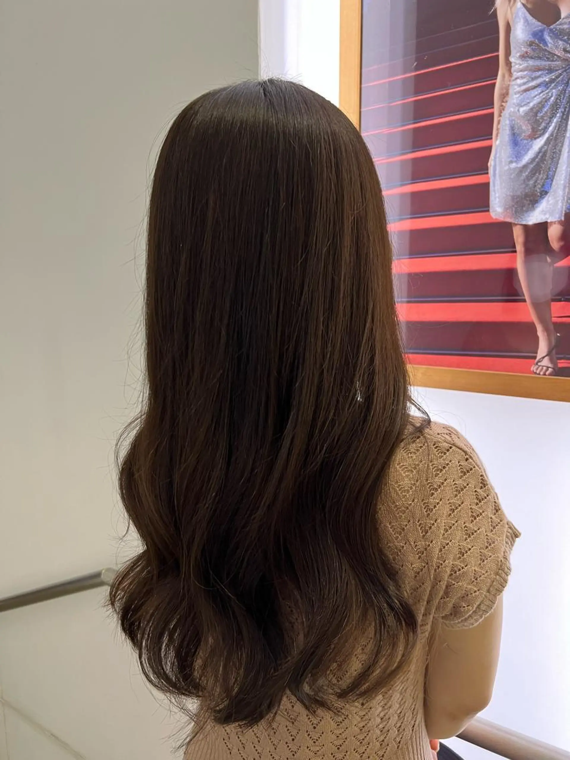 ロング 柴田 綺音のヘアスタイル