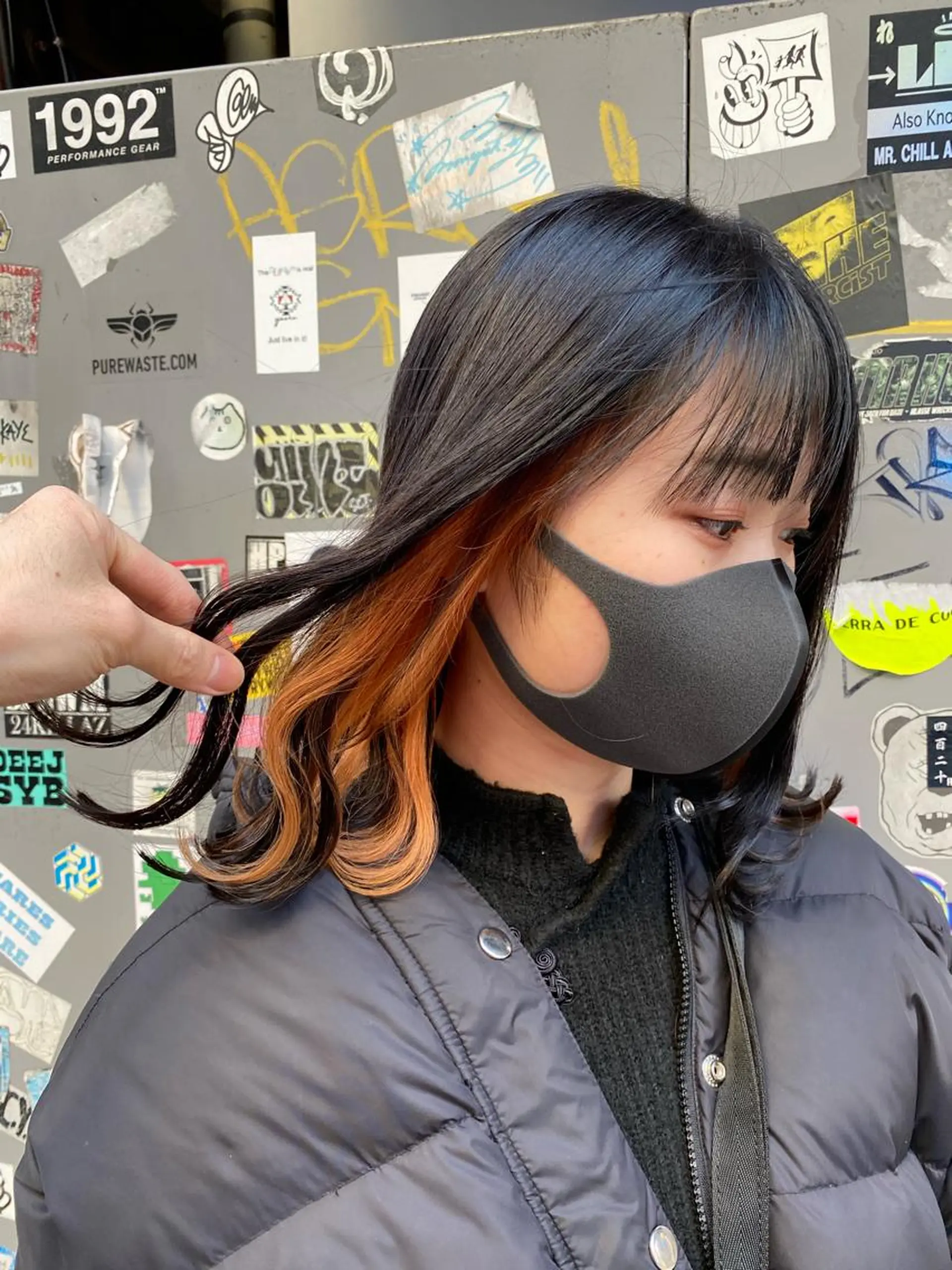 ミディアム カラー 艶髪サラサラカラー 🌈前原健吾のヘアスタイル