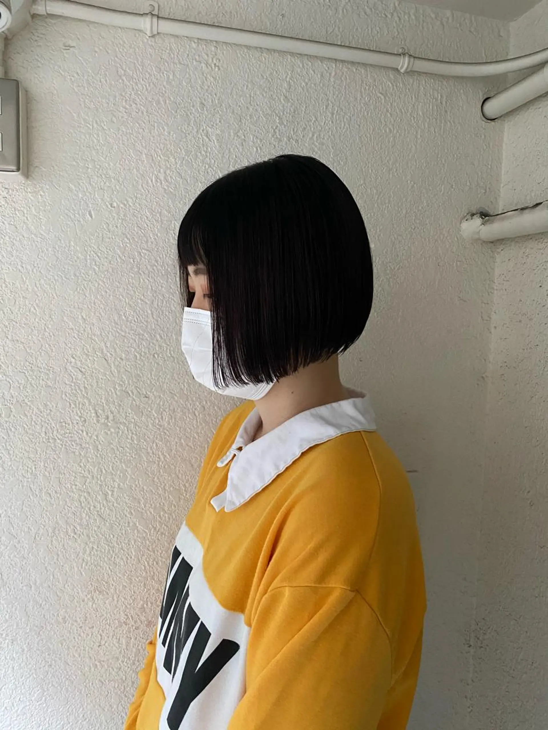 ショート 前下がりボブ ボブ 小川 美奈のヘアスタイル