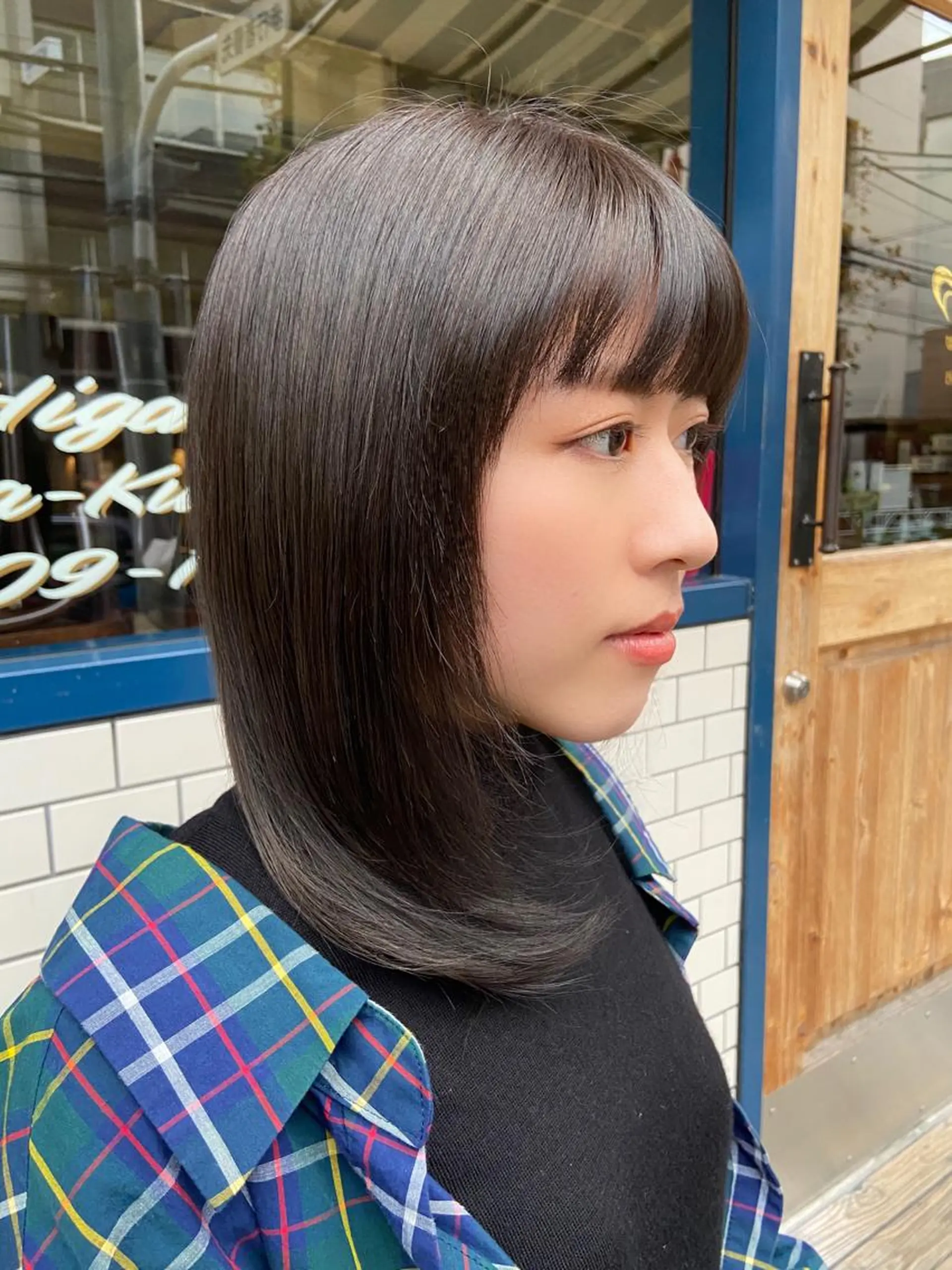 カラー ayumi🦖/ 似合わせカラー🤎のヘアスタイル