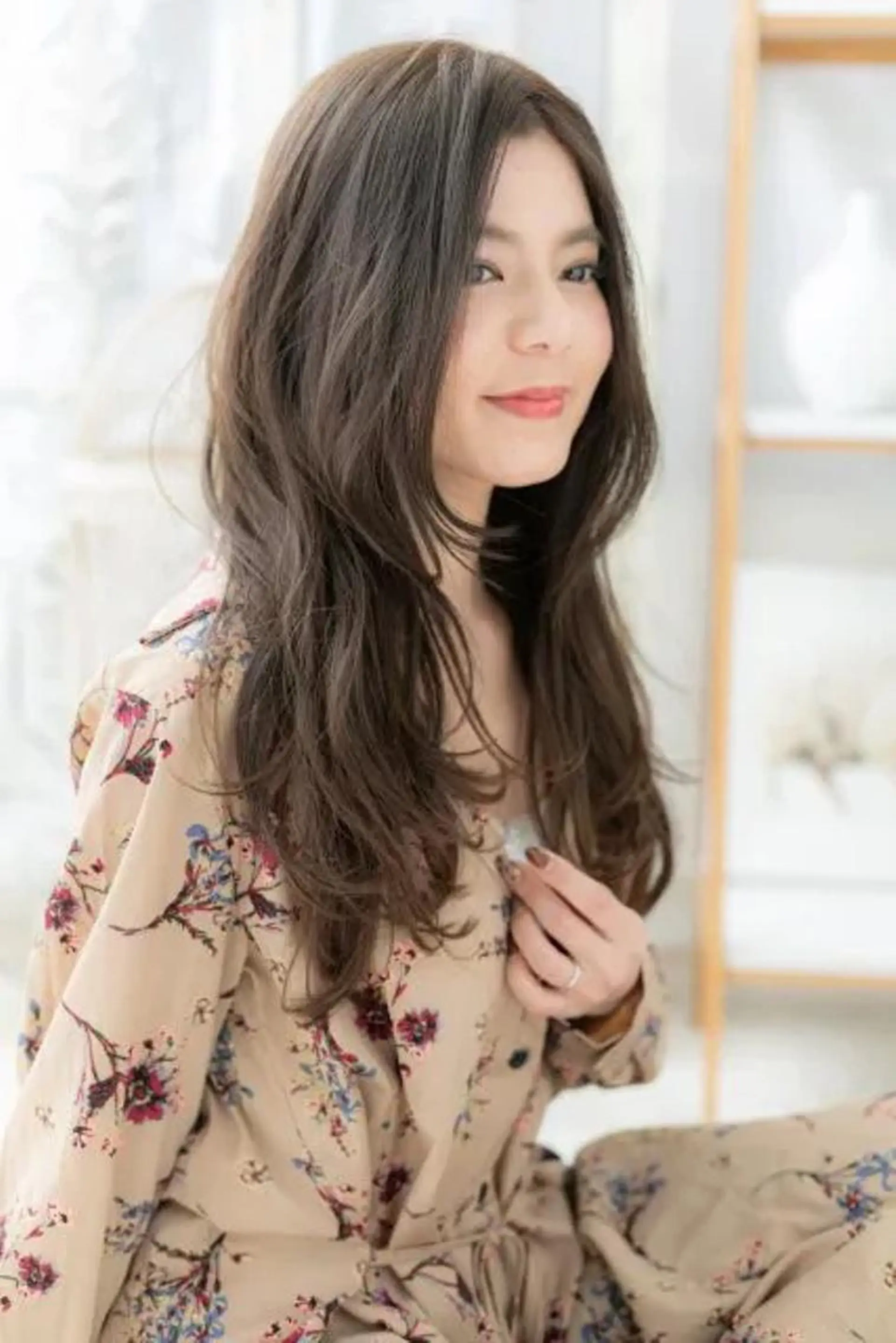 ロング 下川原 寿朗のヘアスタイル