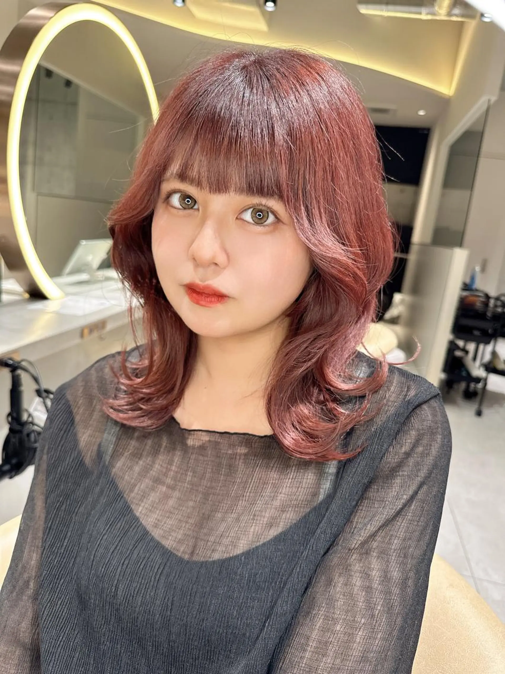 ミディアム ✨髪質改善特化✨副 店長椎葉信乃介のヘアスタイル