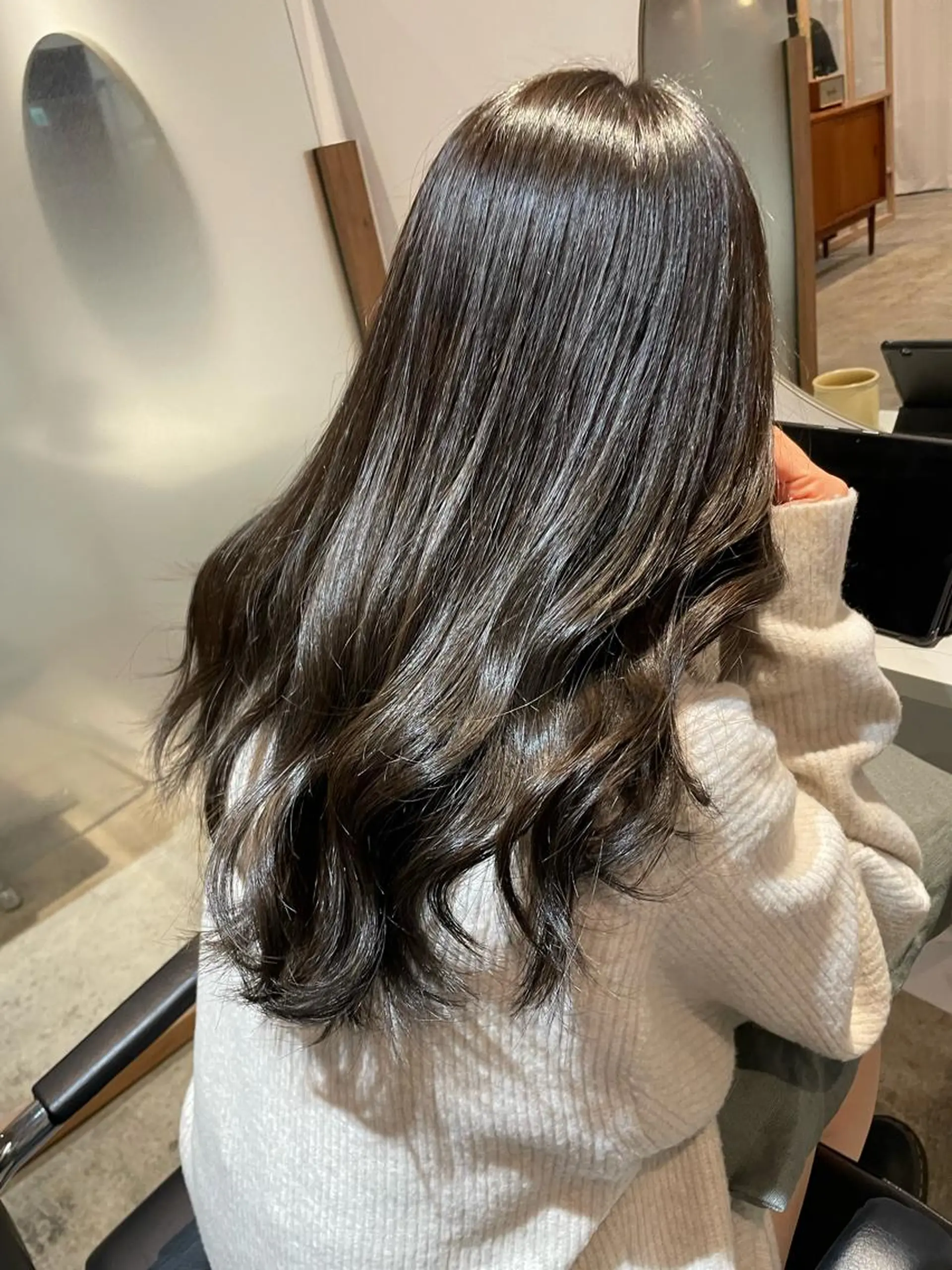 ロング カラー ヘアアレンジ REONA🪽✨薬院 レイヤーカット🫧のヘアスタイル