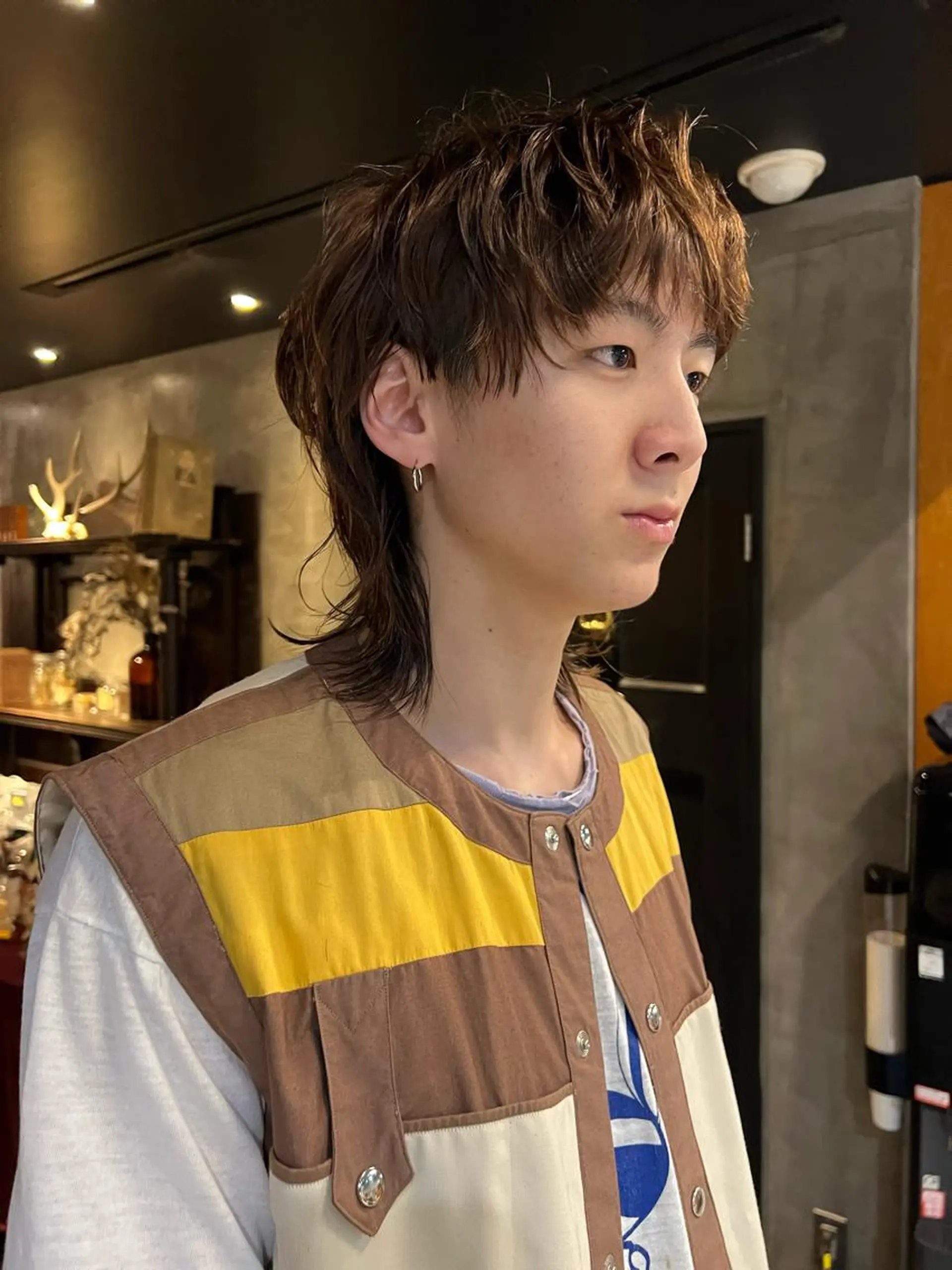 ショート カラー メンズ カット ヘアカラー トリートメント 圧倒的デザイン力 店長🎨RENAのヘアスタイル