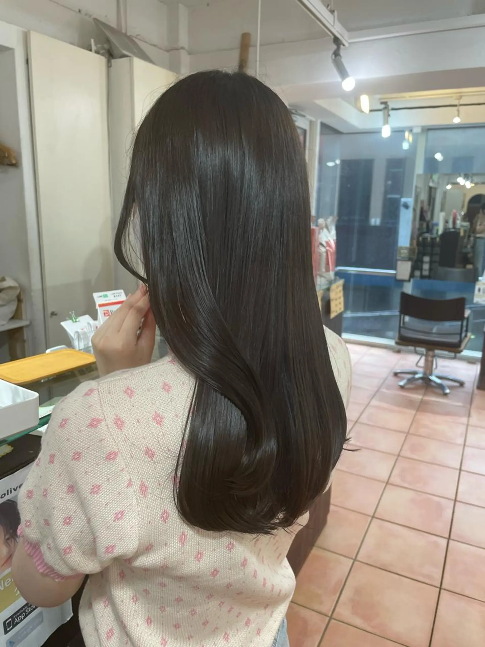 ロング カラー ベージュカラー 🦋透明感 艶カラー Rie🦋のヘアスタイル