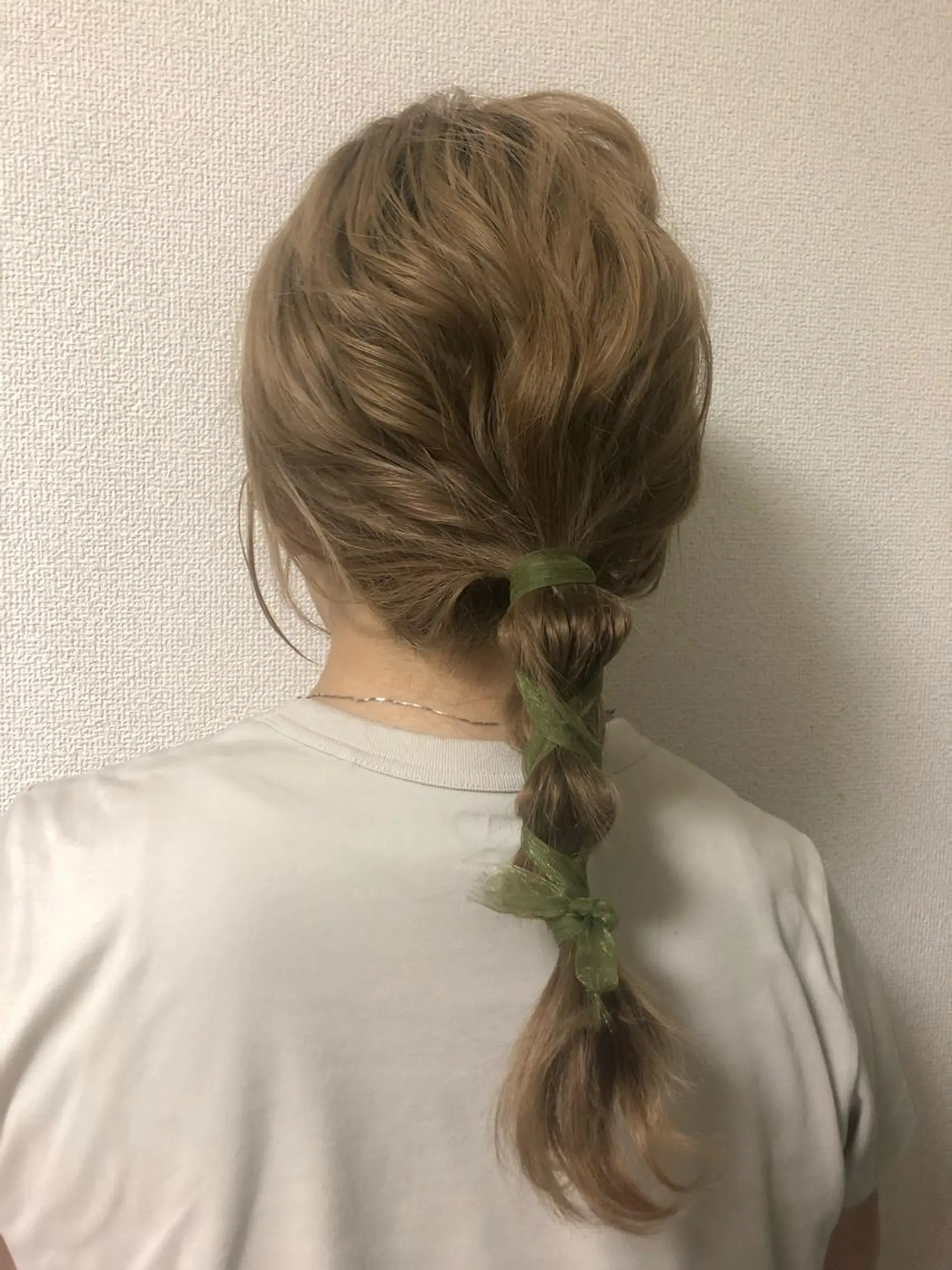 セミロング カラー ヘアアレンジ 渋谷 留菜のヘアスタイル