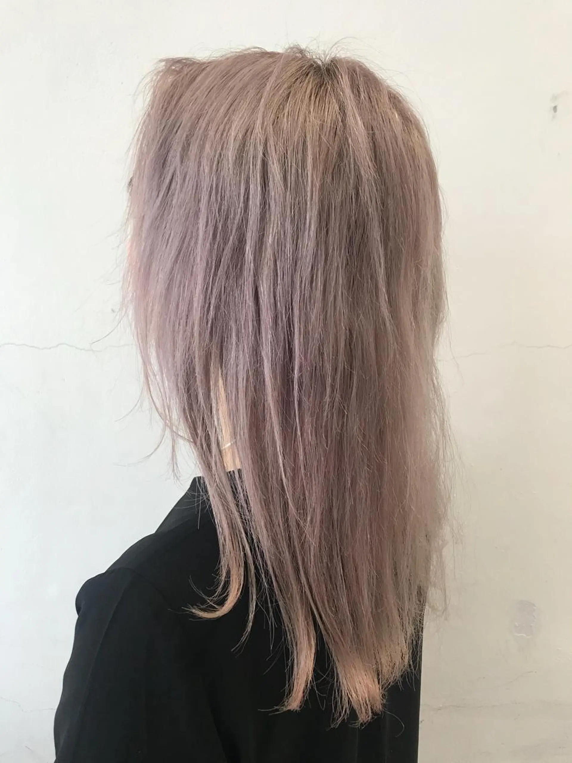 セミロング ヘアカラー サイレント美容師 アイリィのヘアスタイル